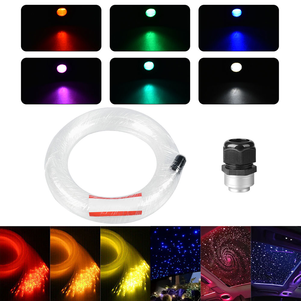 thumbnail image 2 of 1000pc Car Home Headliner Star Light Kit Roof Twinkle Ceiling Lights Fiber Optic 2 of 9
