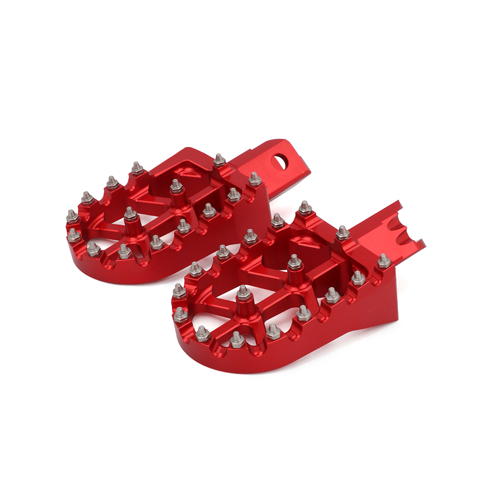 CNC Pit Bike Foot Pegs Rests Footpegs For 110cc 50cc Braaap Atomic