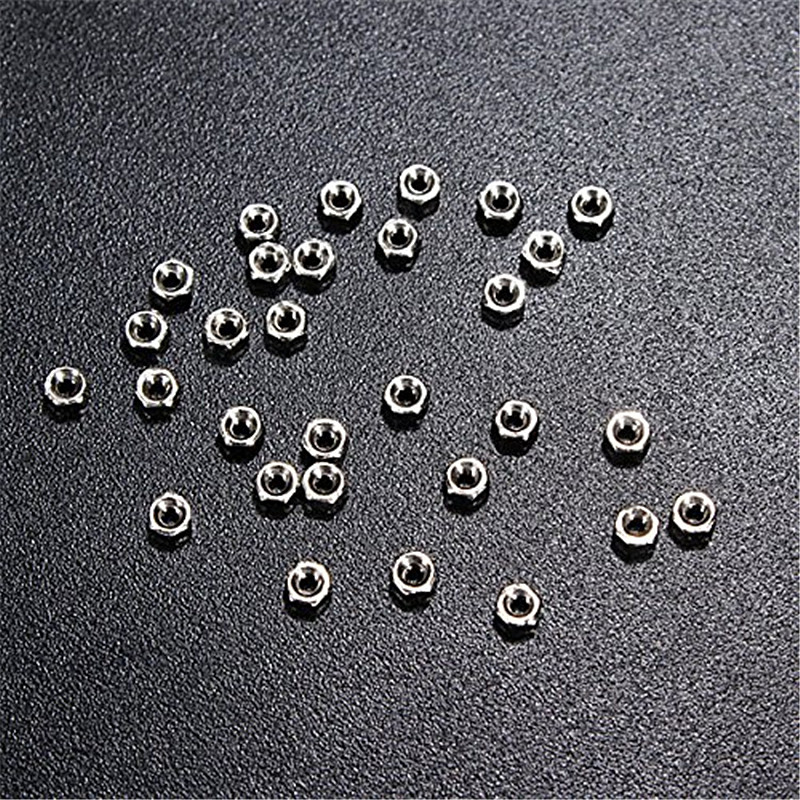 600PCS 12 Kinds of Small Screw Nuts Electronics Assortment Kit M1 M1.2