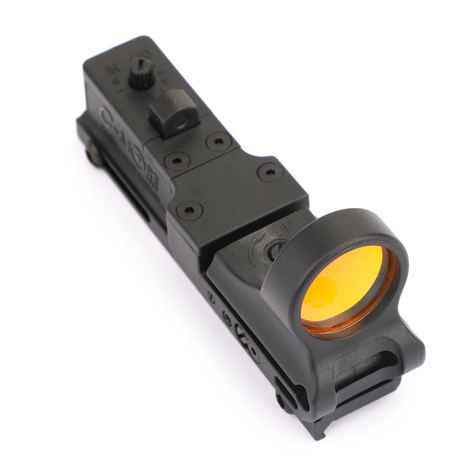 C MORE Red Dot Reflex Sight Railway Tactical Scope Adjustable Optics Scope Sight EBay