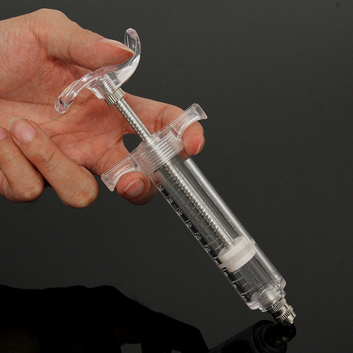 1PC 20ml/30ml/50ml/100ml Reusable Veterinary Syringe For Livestock