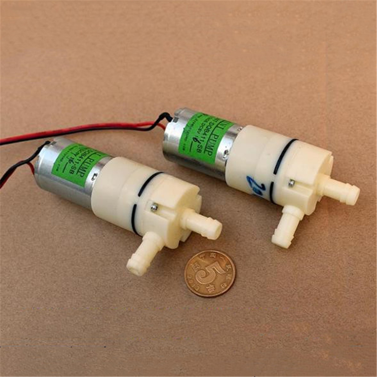 thumbnail image 2 of 12V Mini Vacuum Pump - 5L/min Air Gas Diaphragm Compressor With Silicone Tube 2 of 6