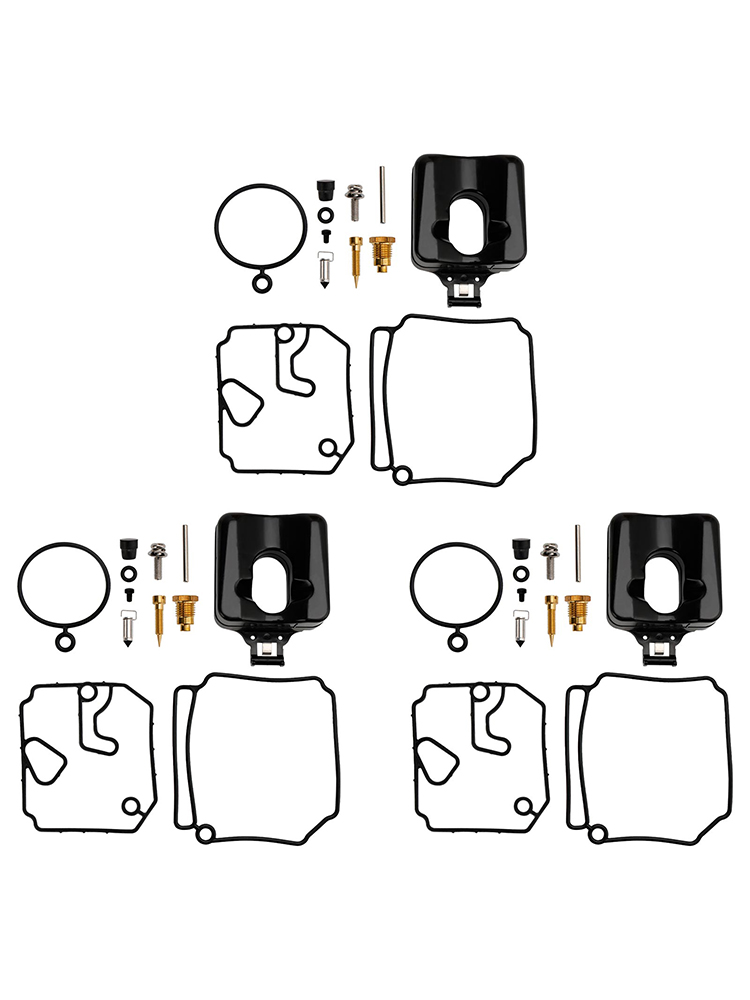 thumbnail image 2 of Carburetor Rebuild Kit For Yamaha 75-90 HP 2-Stroke Outboards (6H1-W0093-10-00) 2 of 6