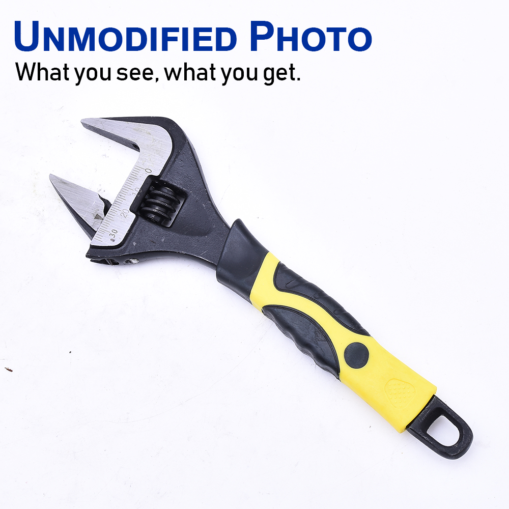 6" 8" 10" 12" Large Extra Wide Adjustable Spanner Wrench 60mm Openning