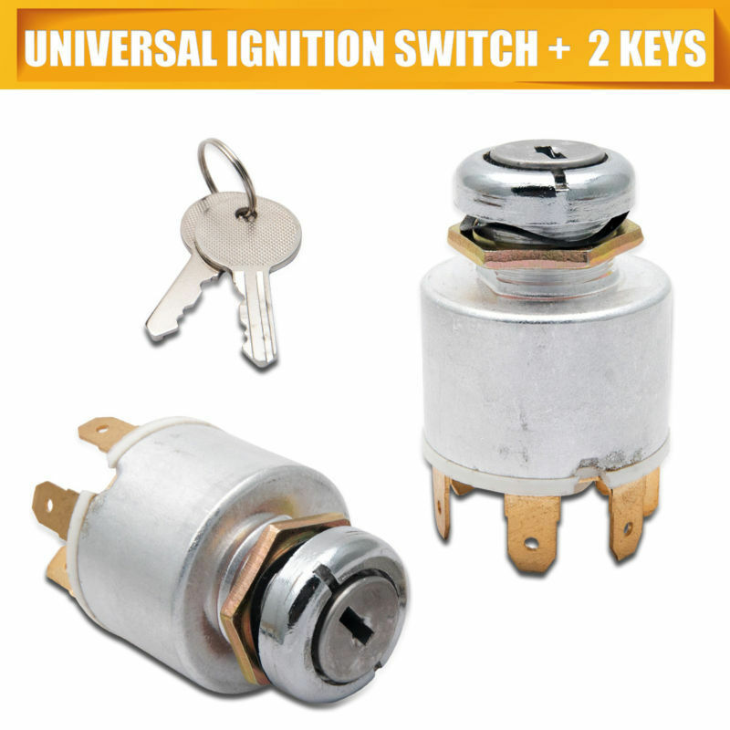 Classic MGB MG Midget Ignition Switch with Keys for Dash Mounted
