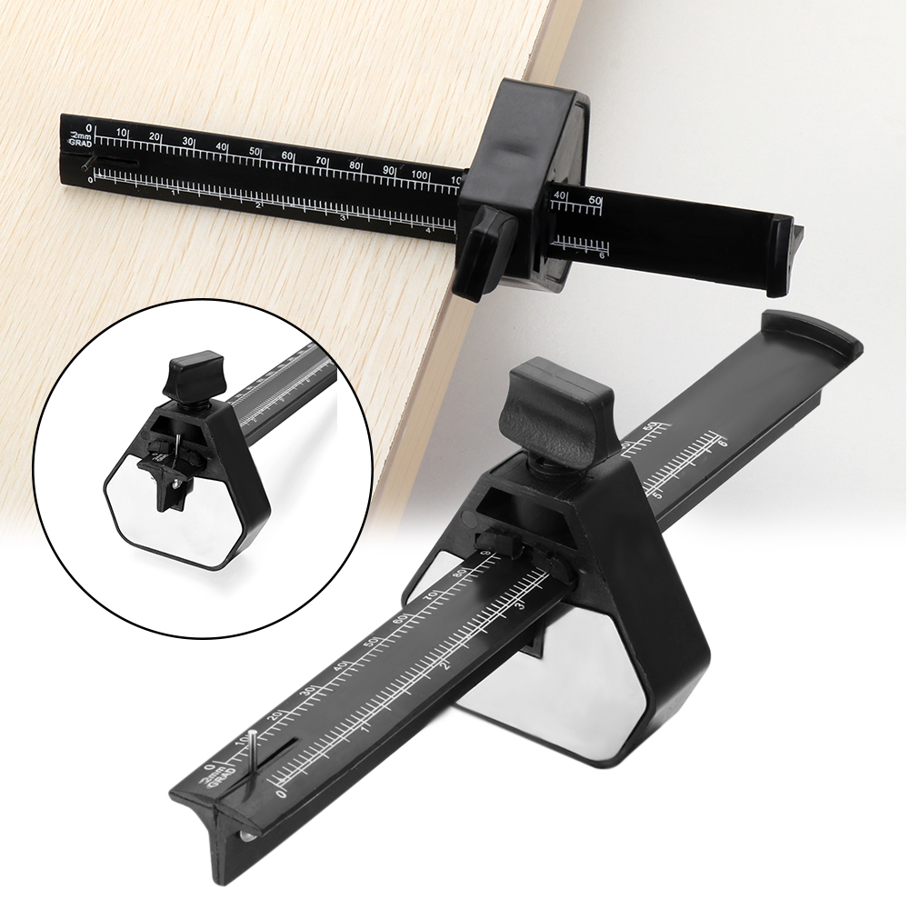 Carpentry Parallel Marking Gauge Marker Scriber with Scale Wood Scribe