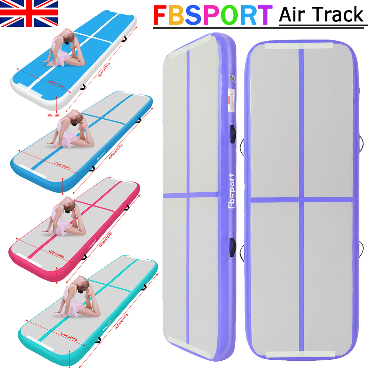 GYMNASTICS Air Track Mat as SLIP N SLIDE  YouTube