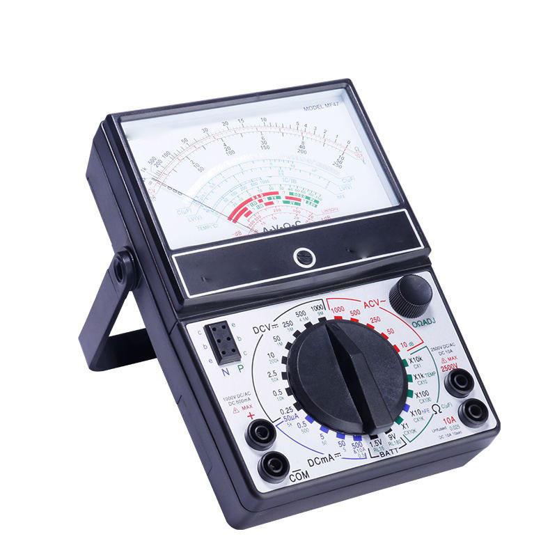 MF47 Analog Multimeter Voltmeter Amperemeter Ohmmeter BatterieTester