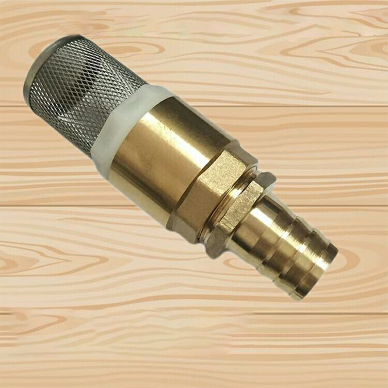 1" BSP Brass York Foot Valve Pump inlet filter /strainer with hosetail eBay