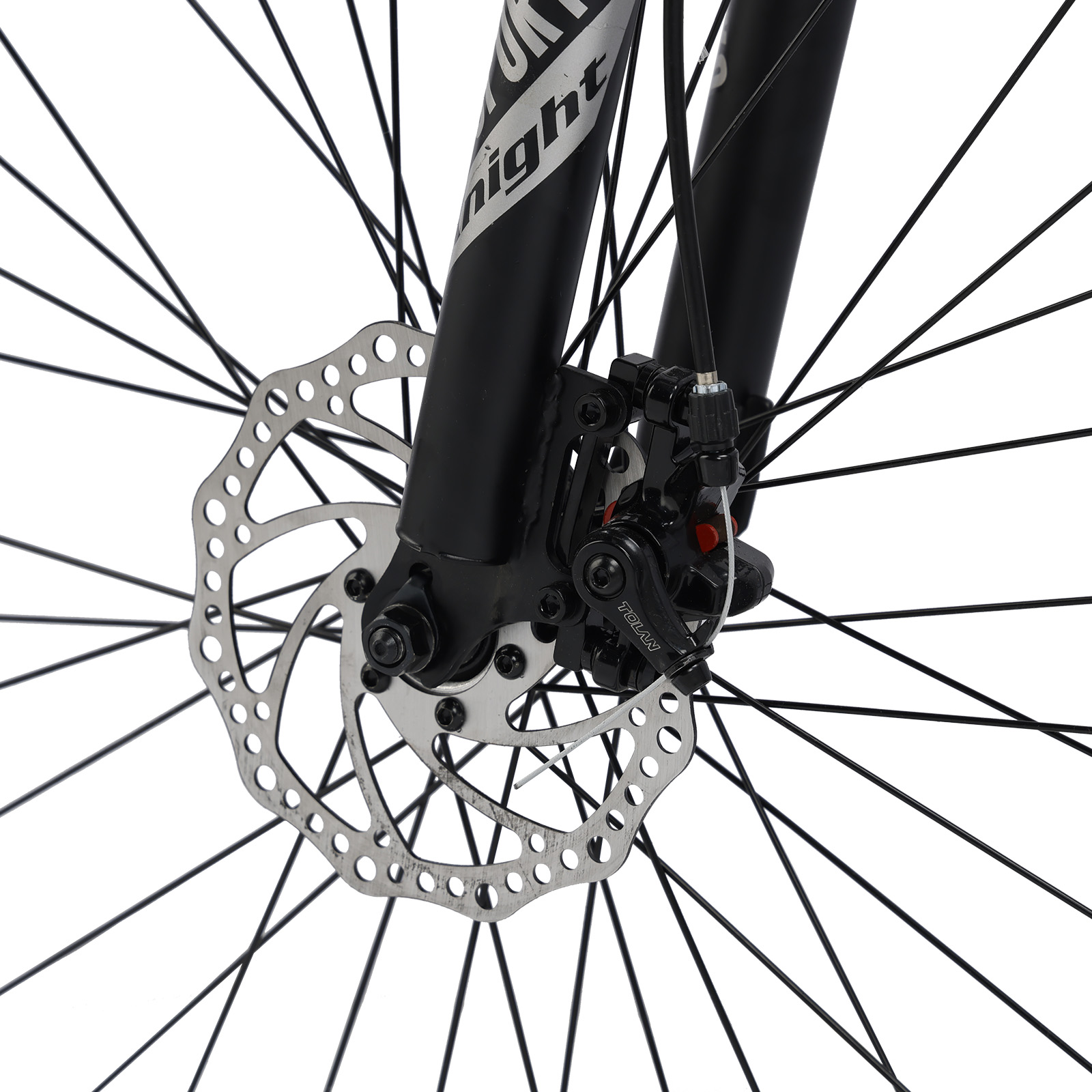 Mountain Bike 27 Speed High Carbon Steel Frame Suspension Fork Disc Brakes Easy Assembly