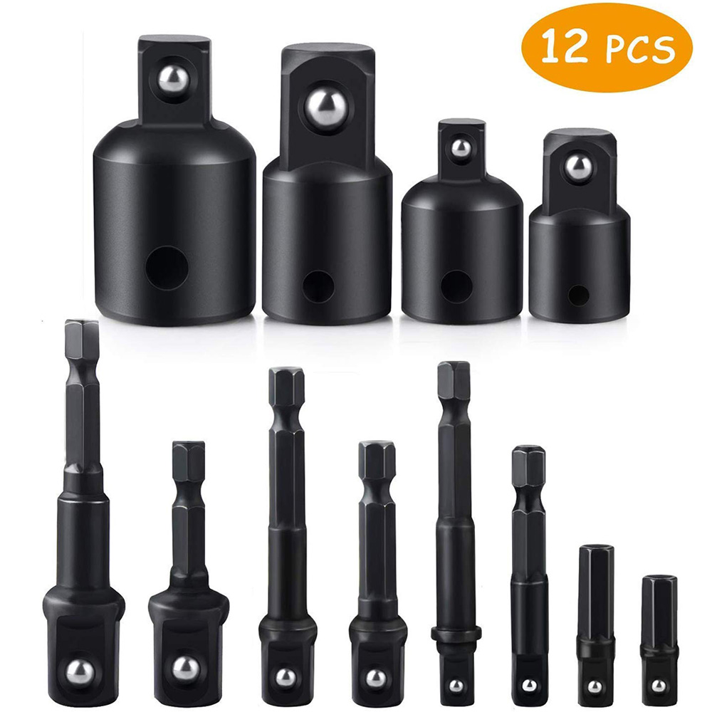 3//8/" Stecknuss Adapter Stecknuss Halter 1//2/" 1//4/" Für Ratschen Knarren 7-tlg