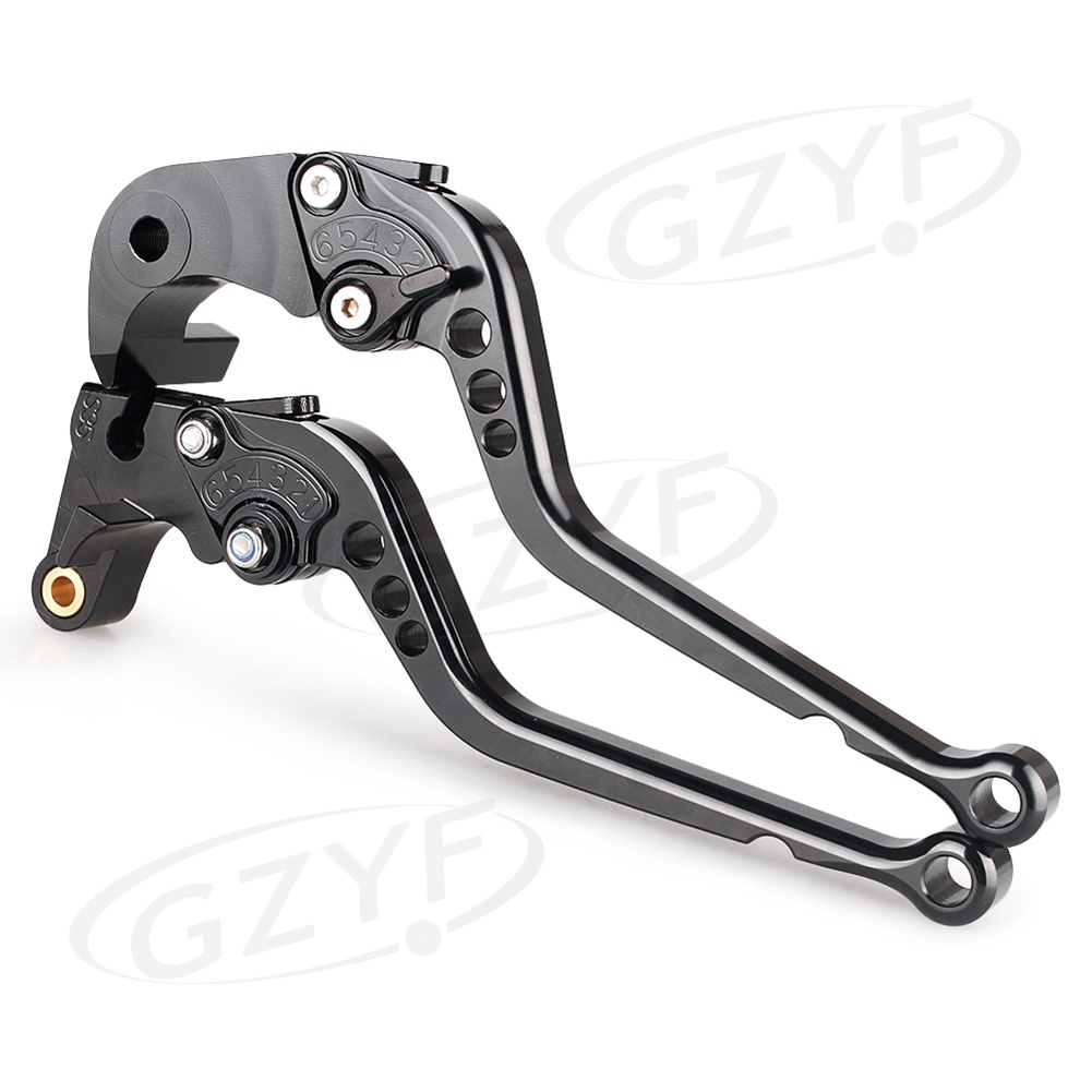 Long Brake Clutch Levers Motor Fit KAWASAKI W800/SE 2012-2016&ZZR600 ...