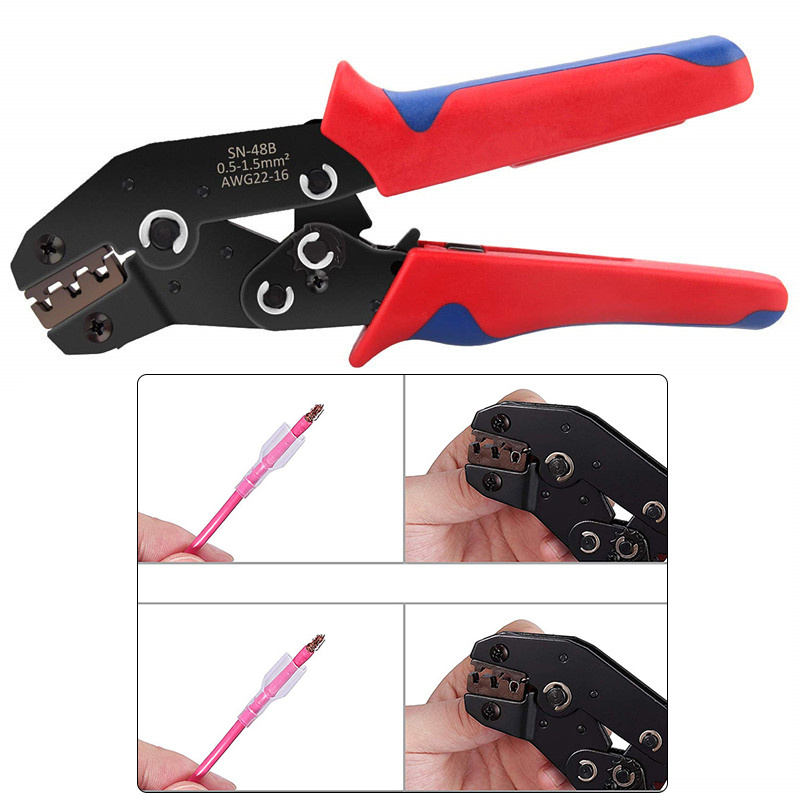 BNC Ratchet Coax Coaxial CCTV Cable Crimp Crimping Pliers Crimper Tool