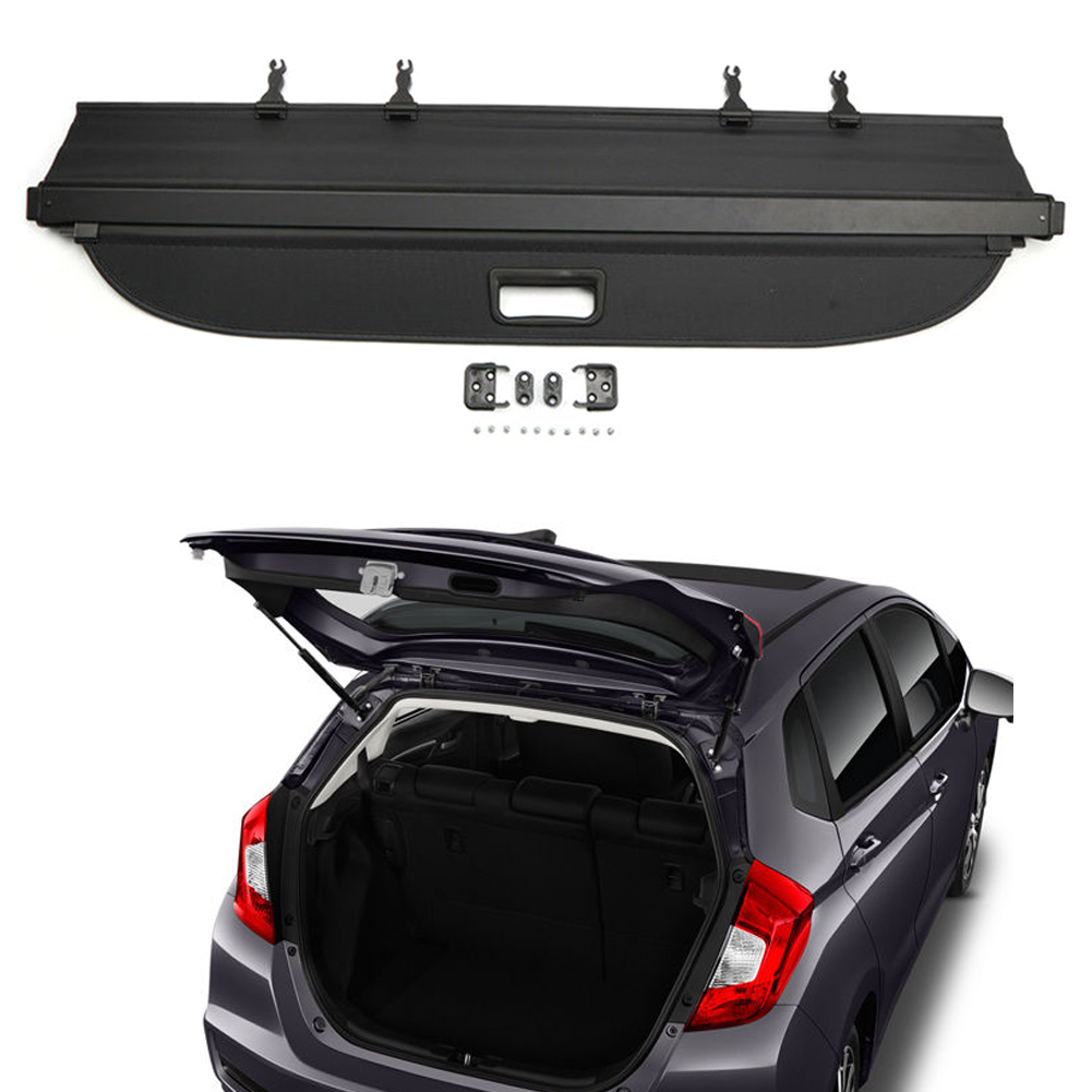 For Honda FIT/Jazz 2015-2018 Cargo Cover Rear Trunk Shade Security