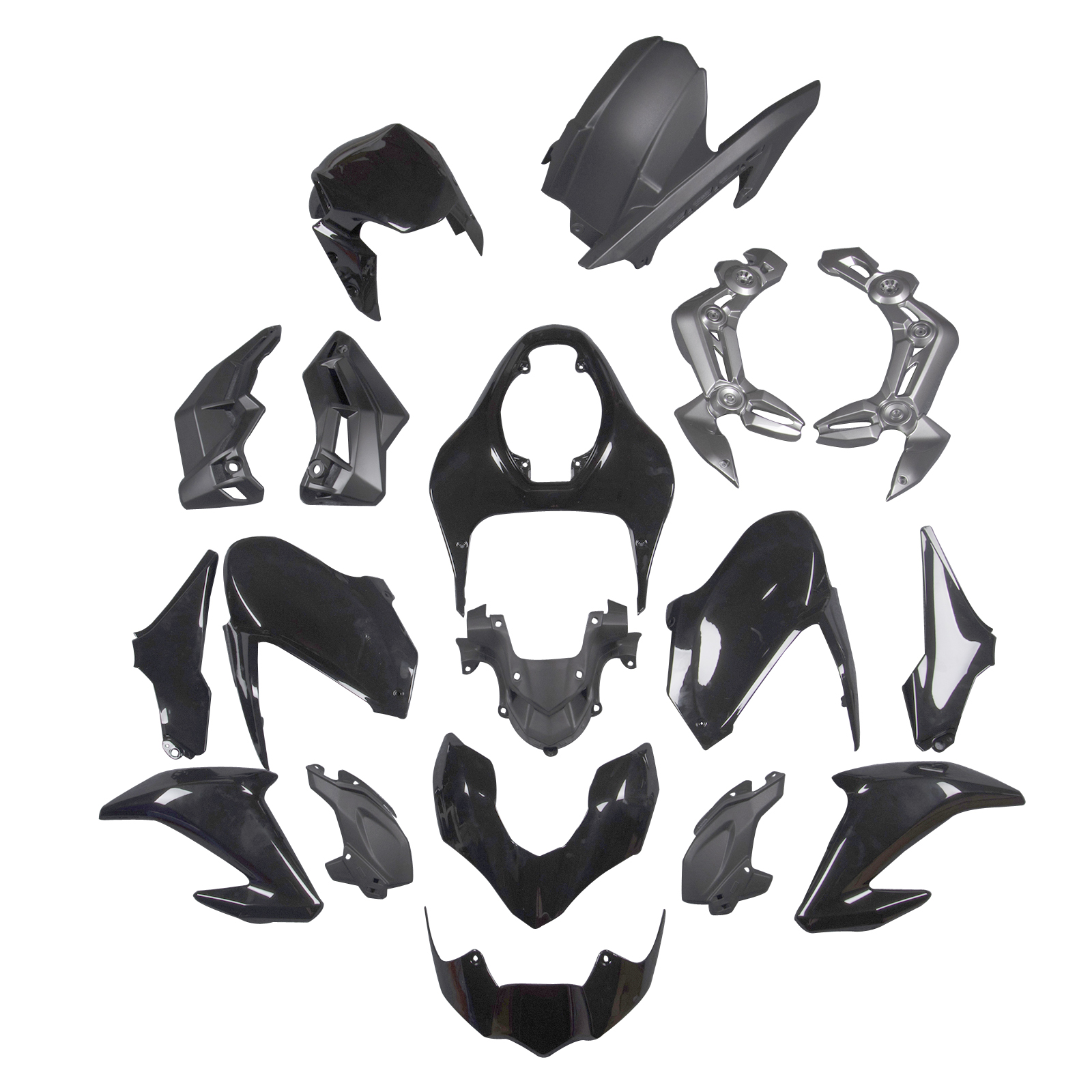 適用於 Kawasaki Z900 2017-2019 全車彩繪車殼002-極限超快感