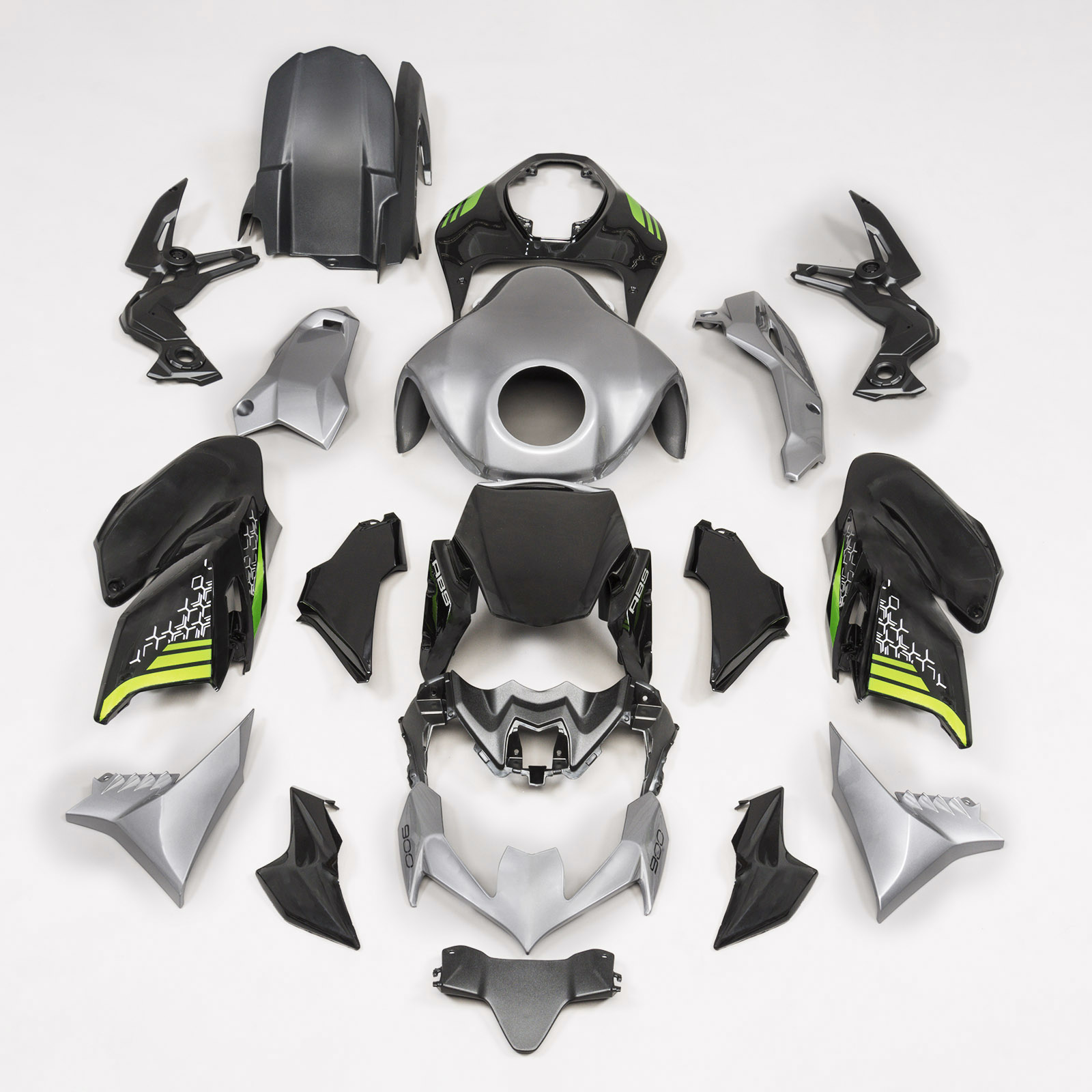 適用於 Kawasaki Z900 Z900 2020-2024 全車彩繪車殼002-極限超快感