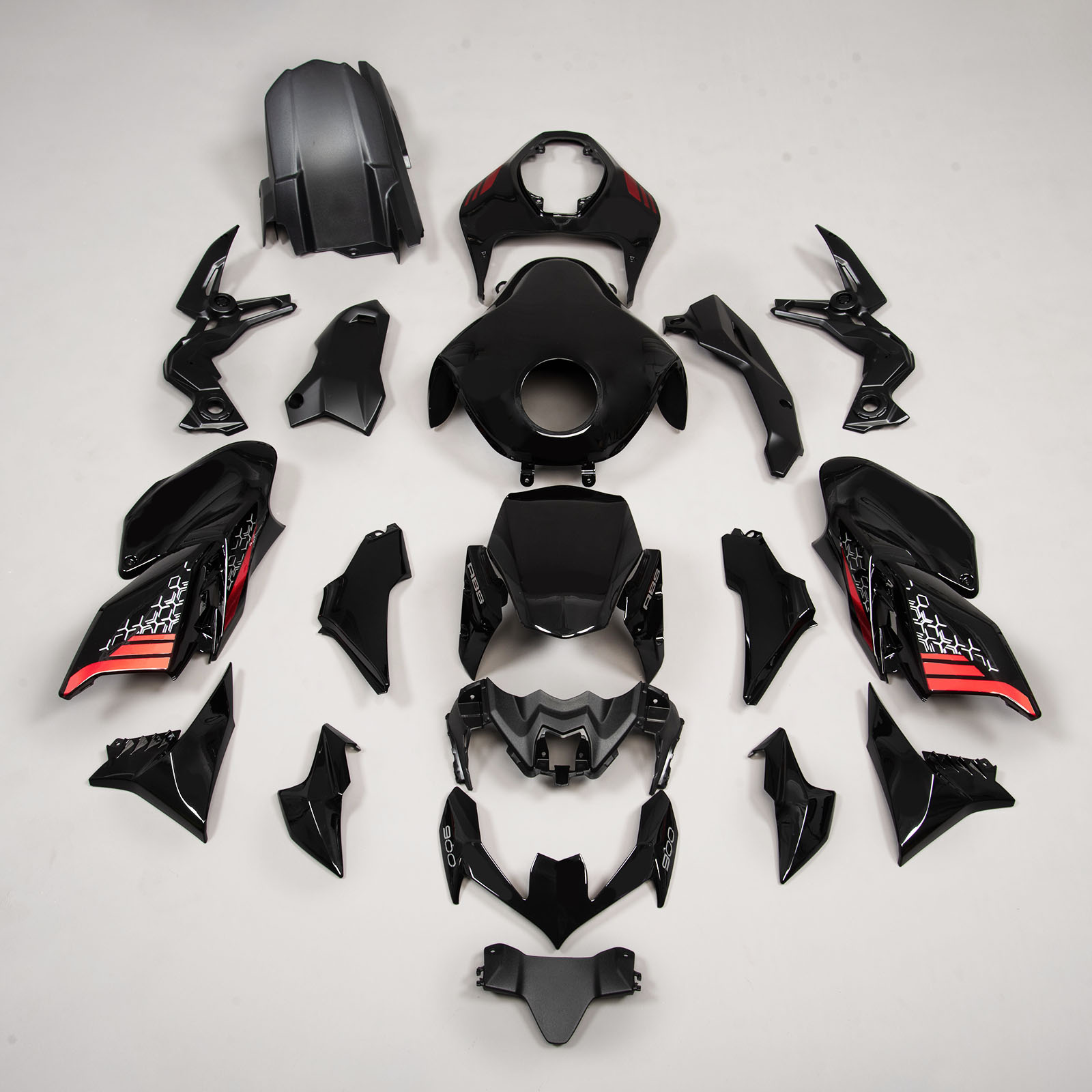 適用於 Kawasaki Z900 Z900 2020-2024 全車彩繪車殼007-極限超快感