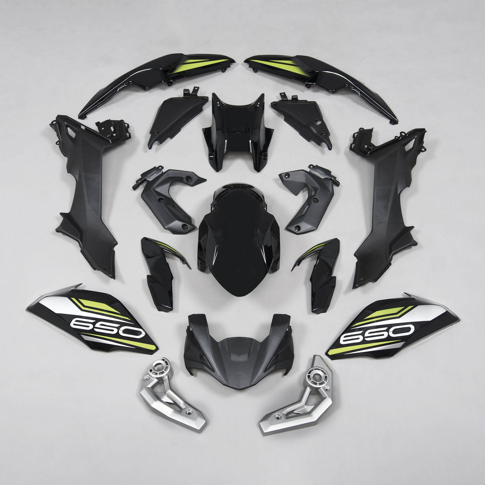 適用於 Kawasaki Z650 2017-2019 全車彩繪車殼001-極限超快感