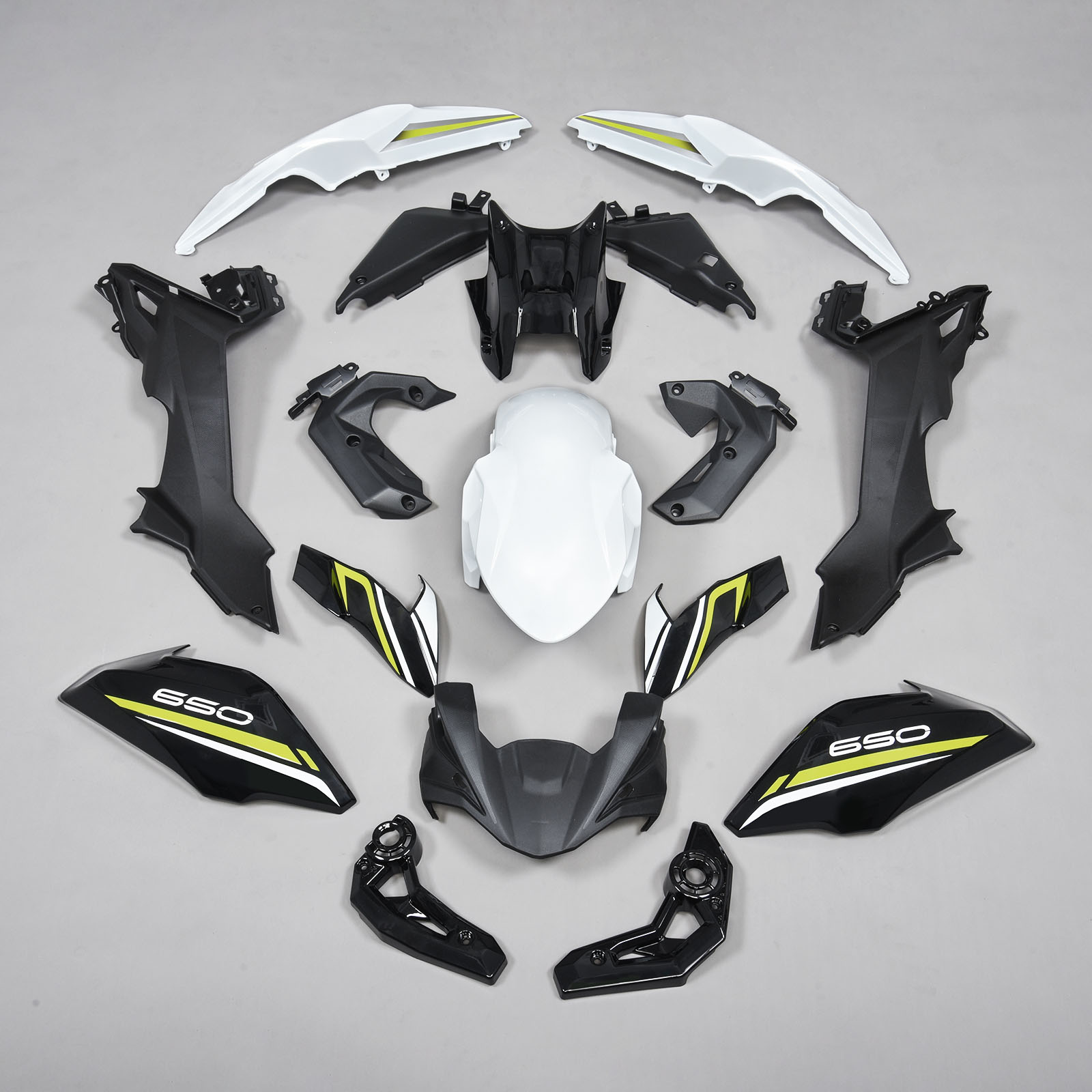 適用於 Kawasaki Z650 2017-2019 全車彩繪車殼001-極限超快感