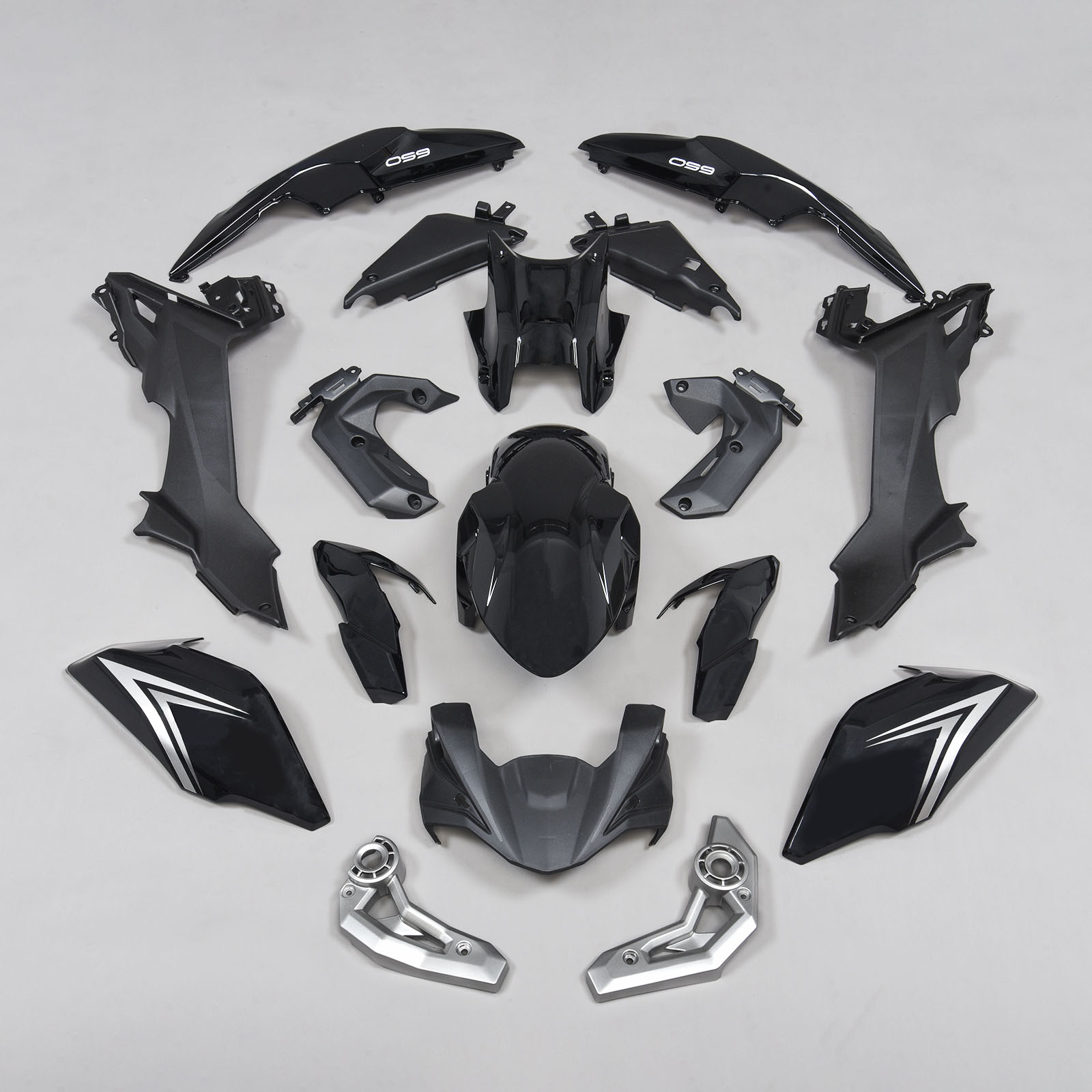 適用於 Kawasaki Z650 2017-2019 全車彩繪車殼001-極限超快感