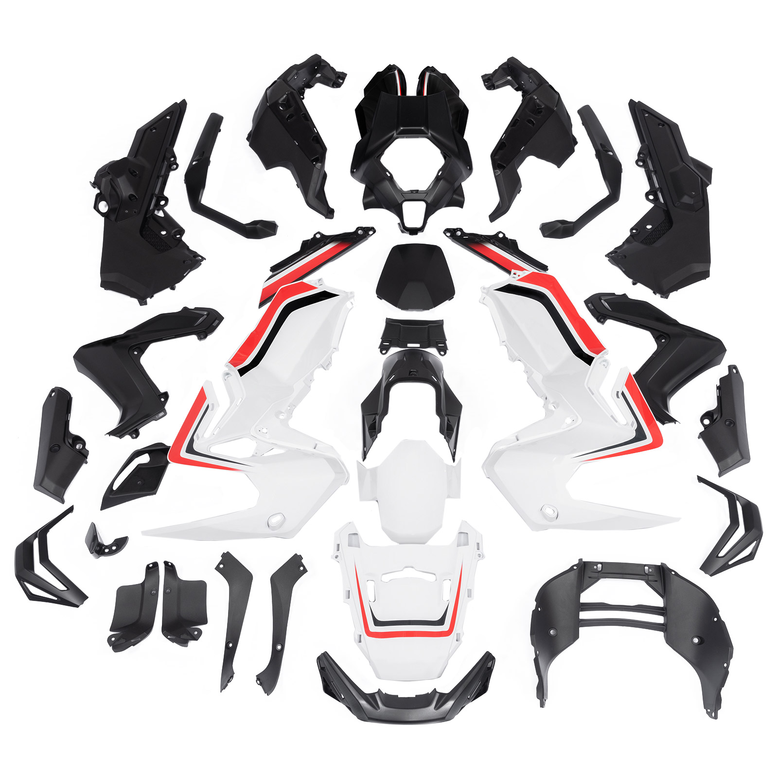 適用於 Honda X-ADV 750 XADV750 2017-2020全車彩繪車殼007-極限超快感