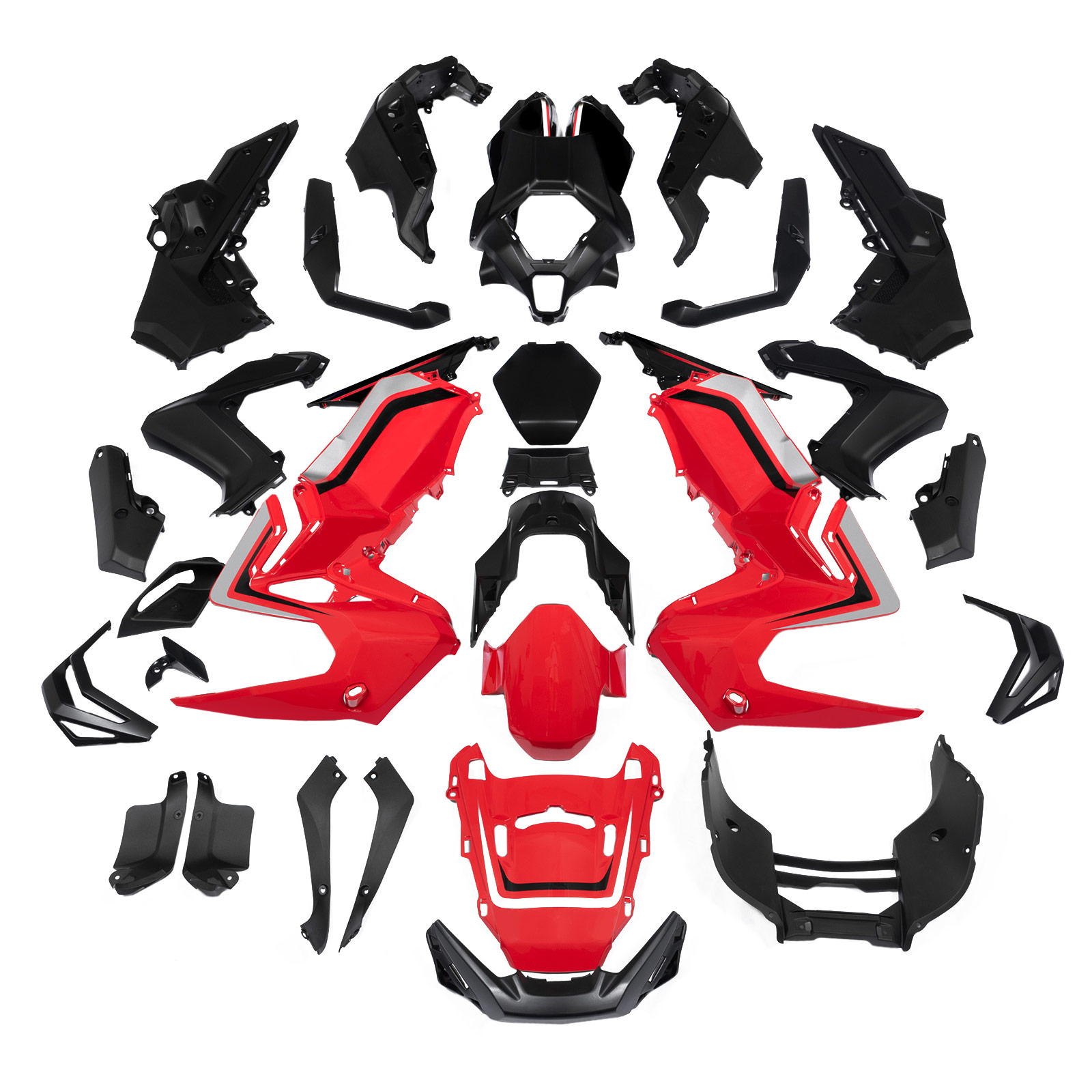 適用於 Honda X-ADV 750 XADV750 2017-2020全車彩繪車殼008-極限超快感
