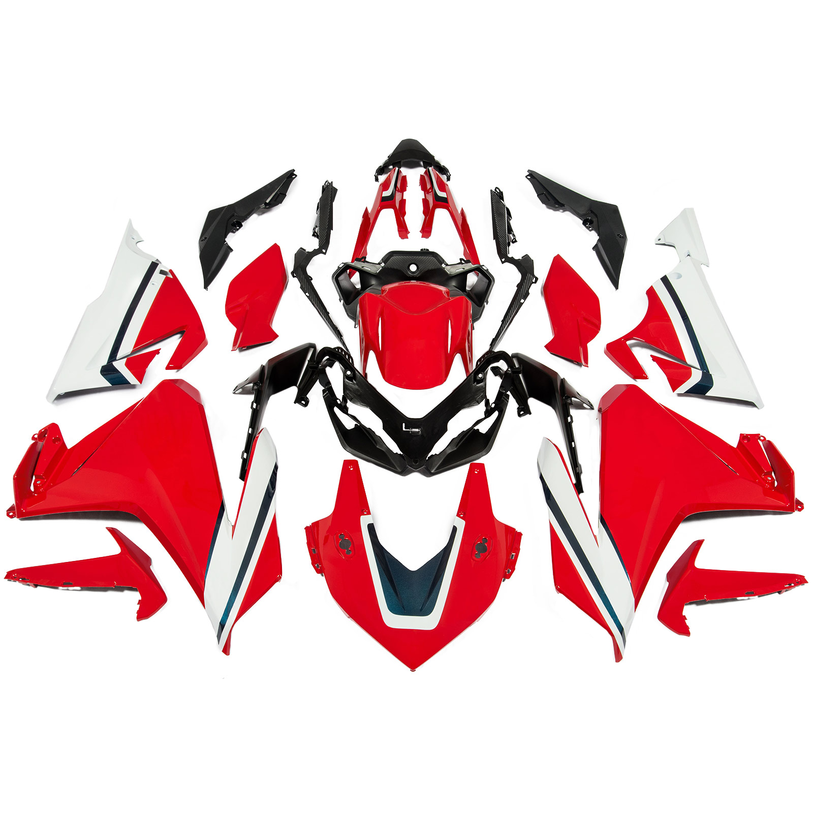 適用於 Honda CBR500R 2019-2021 全車彩繪車殼 003-極限超快感