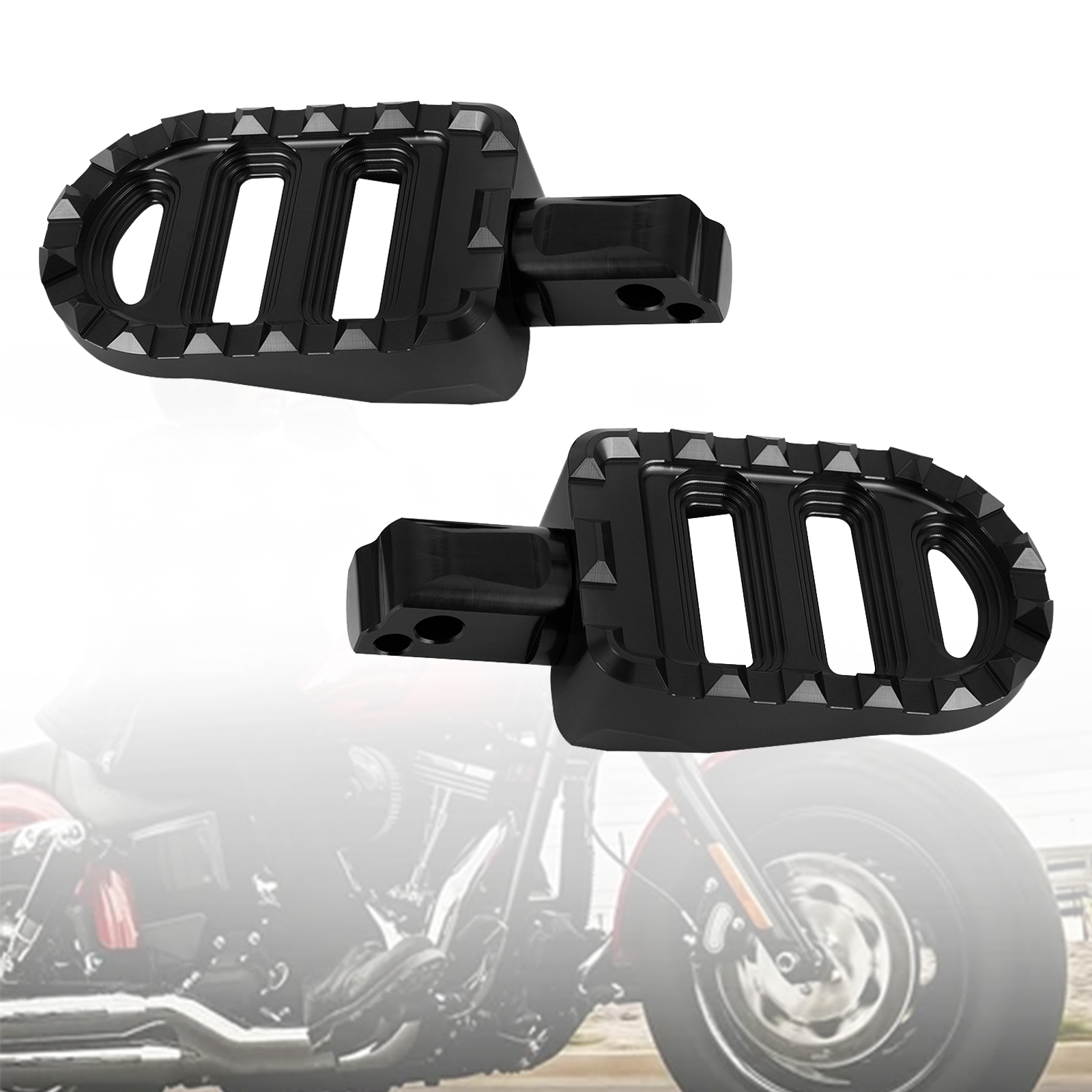Harley Sportster S Lower Rider Fat Bob Softail Slim CNC後腳踏板