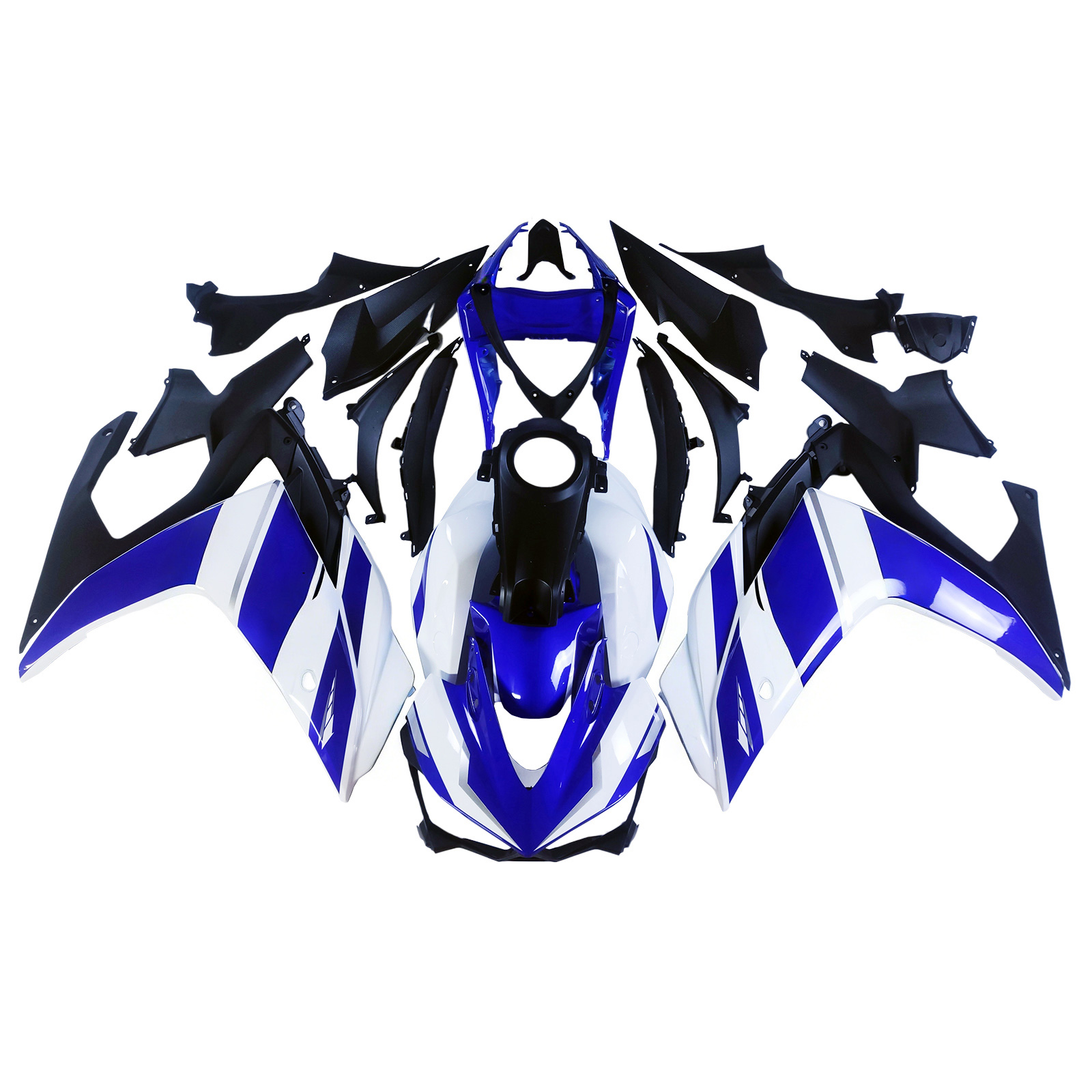 適用於 Yamaha YZF-R3 2014-2018 全車彩繪車殼143-極限超快感