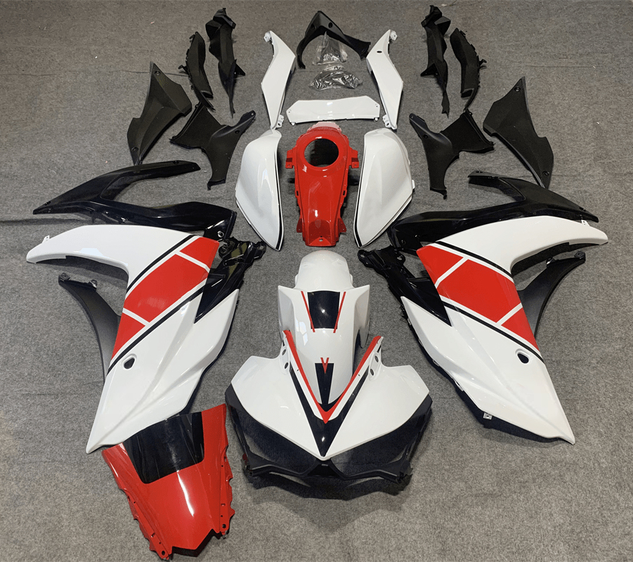 適用於 Yamaha YZF-R3 2014-2018 全車彩繪車殼145-極限超快感