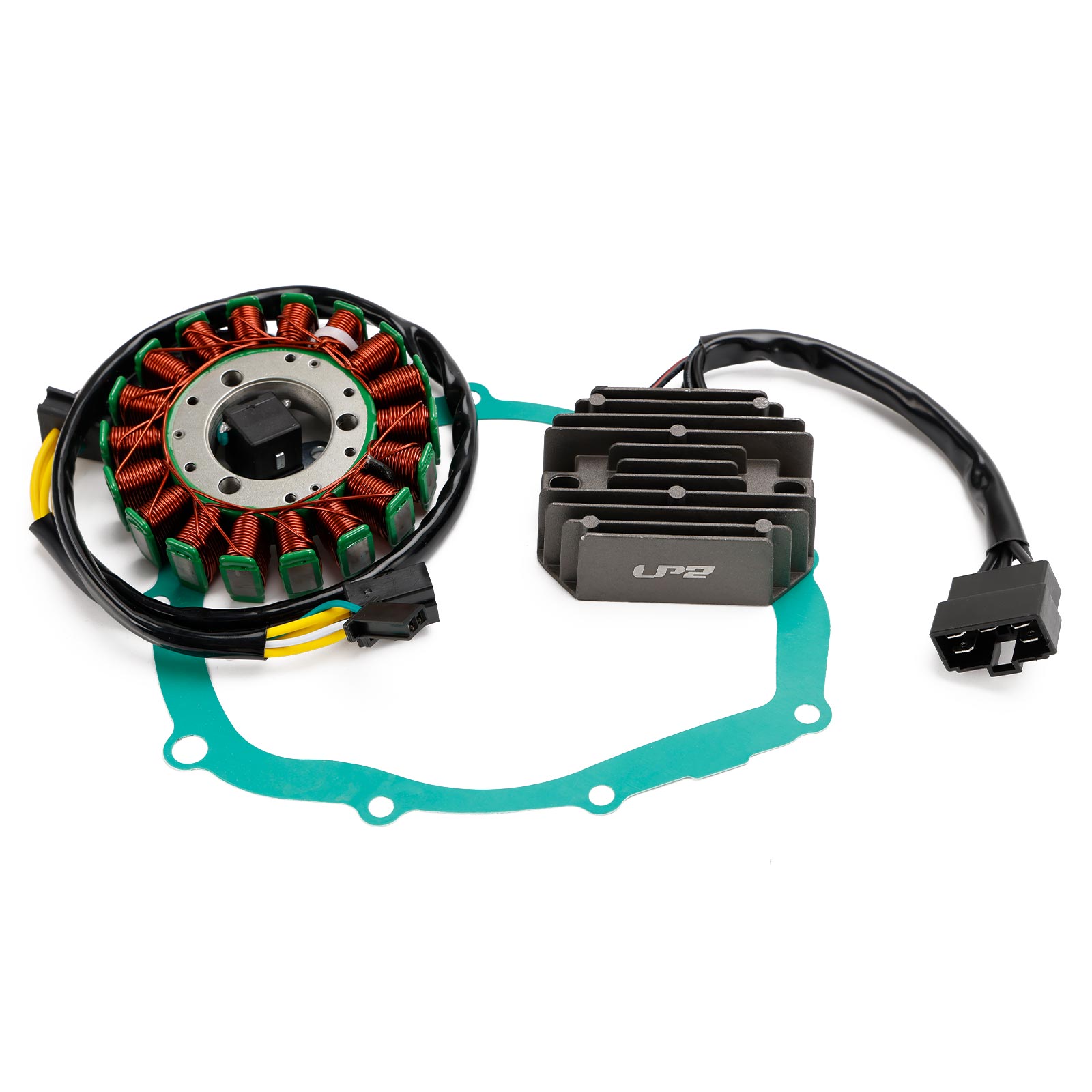 Suzuki SV650 SV650S 99-02 32800-14F00專用電盤+整流器+墊圈套組