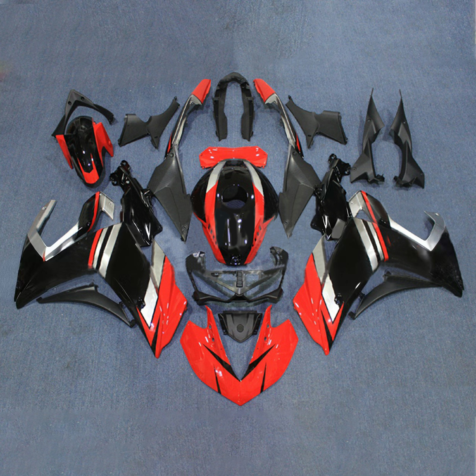 適用於 Yamaha YZF-R3 2014-2018 全車彩繪車殼151-極限超快感