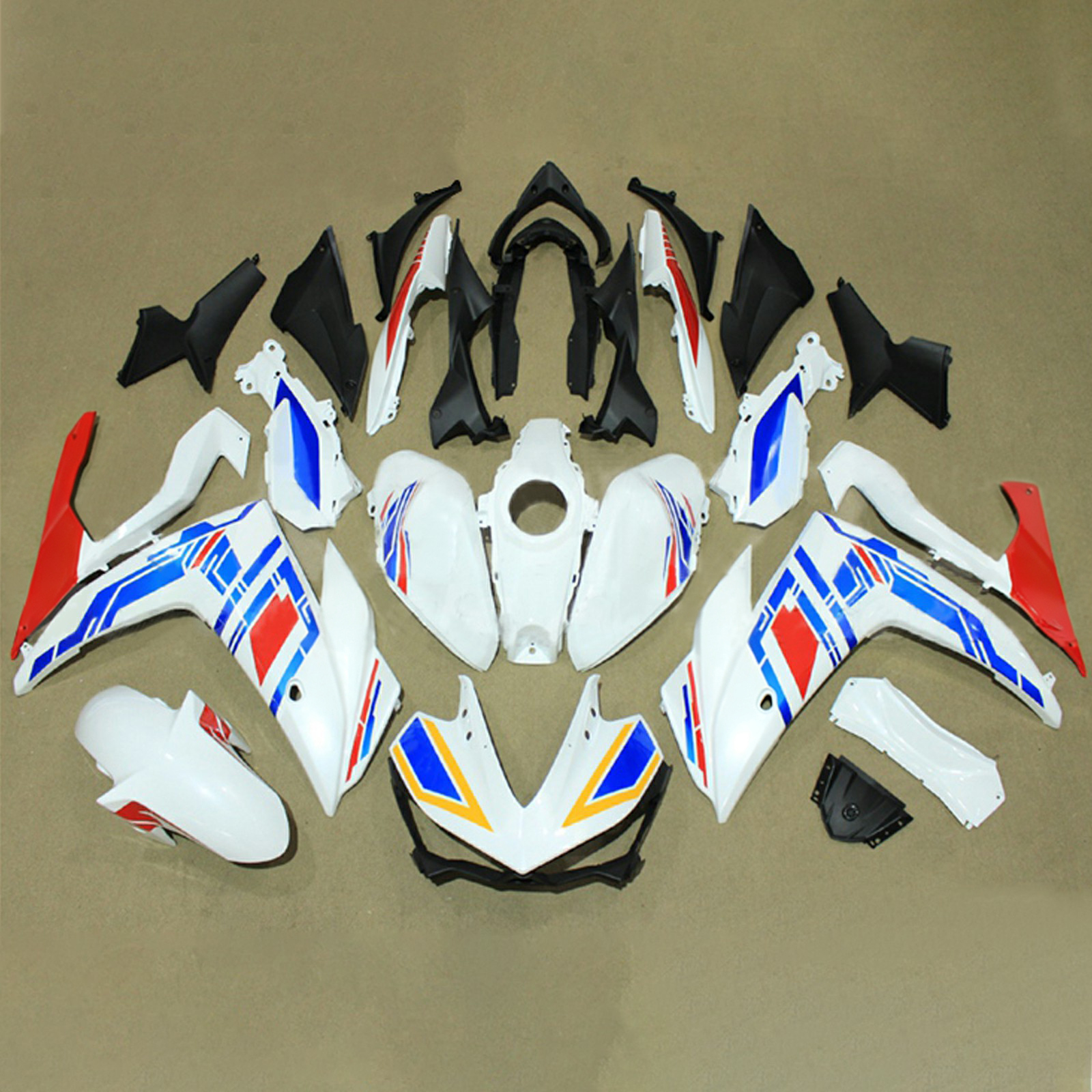 適用於 Yamaha YZF-R3 2014-2018 全車彩繪車殼165-極限超快感
