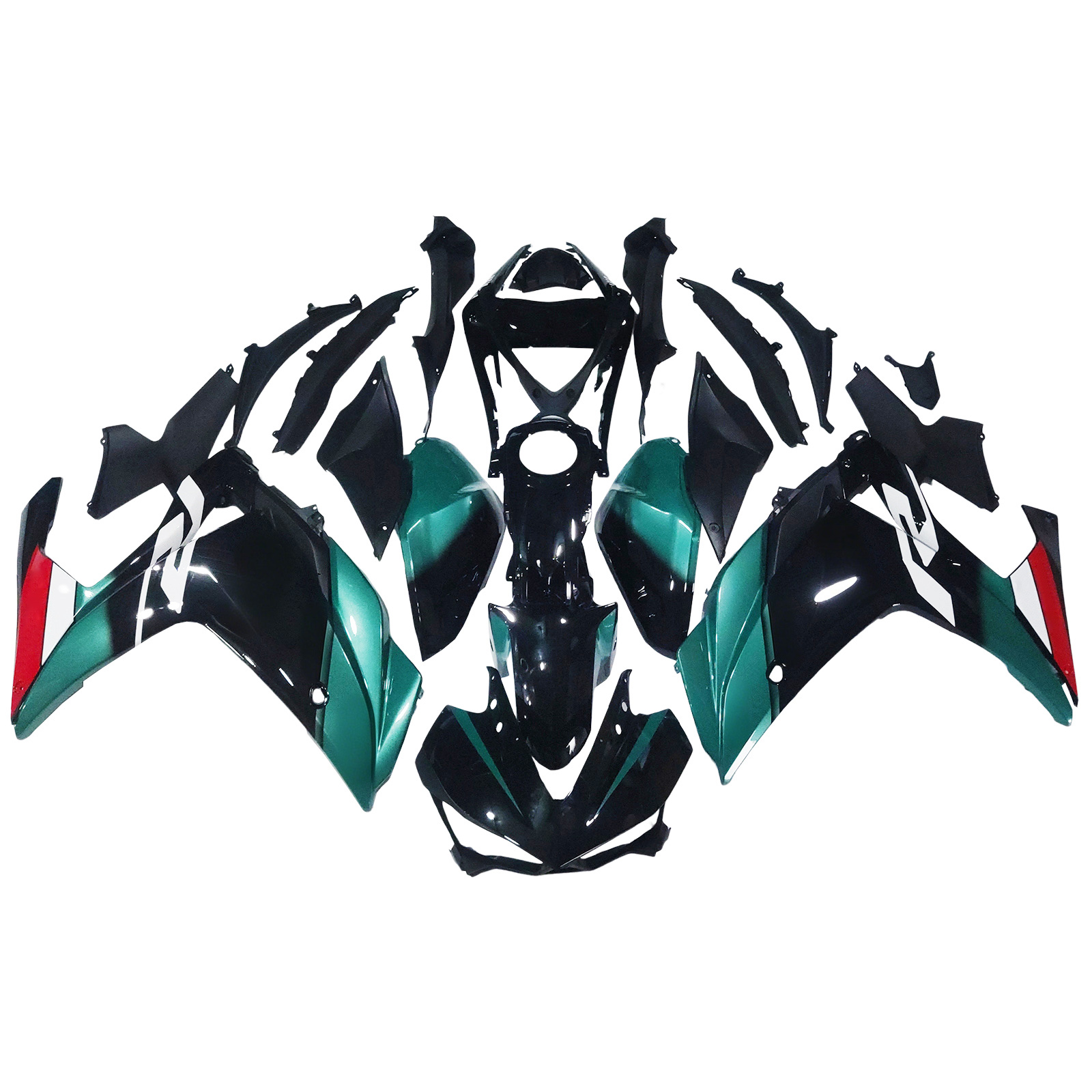 適用於 Yamaha YZF-R3 2014-2018 全車彩繪車殼170-極限超快感