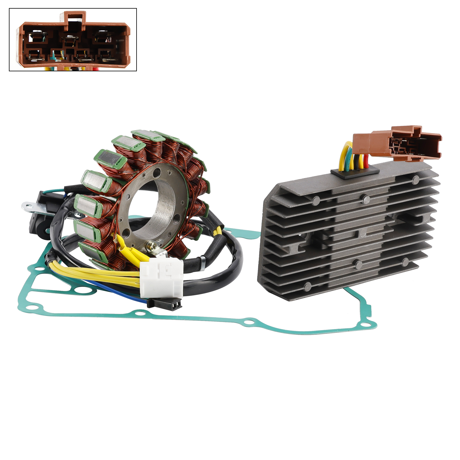 SYM Citycom 300 EFI 2008 2009專用電盤＋整流器＋墊片組-極限超快感