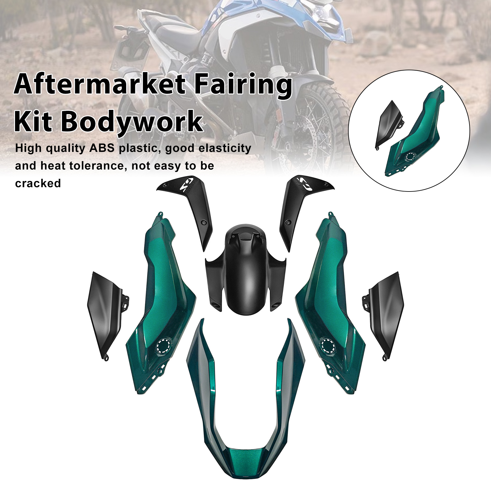 適用於 BMW R1300GS 2024-2025 全車彩繪車殼004-極限超快感