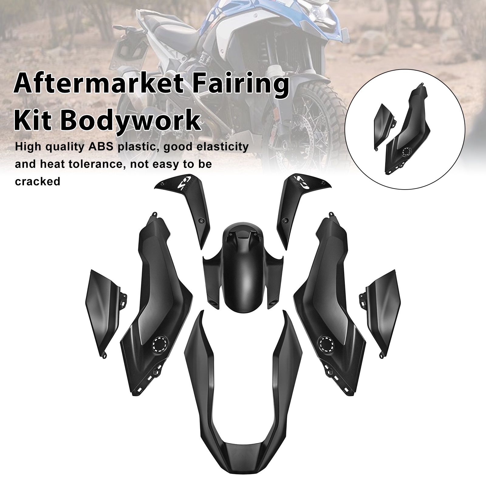 適用於 BMW R1300GS 2024-2025 全車彩繪車殼005-極限超快感