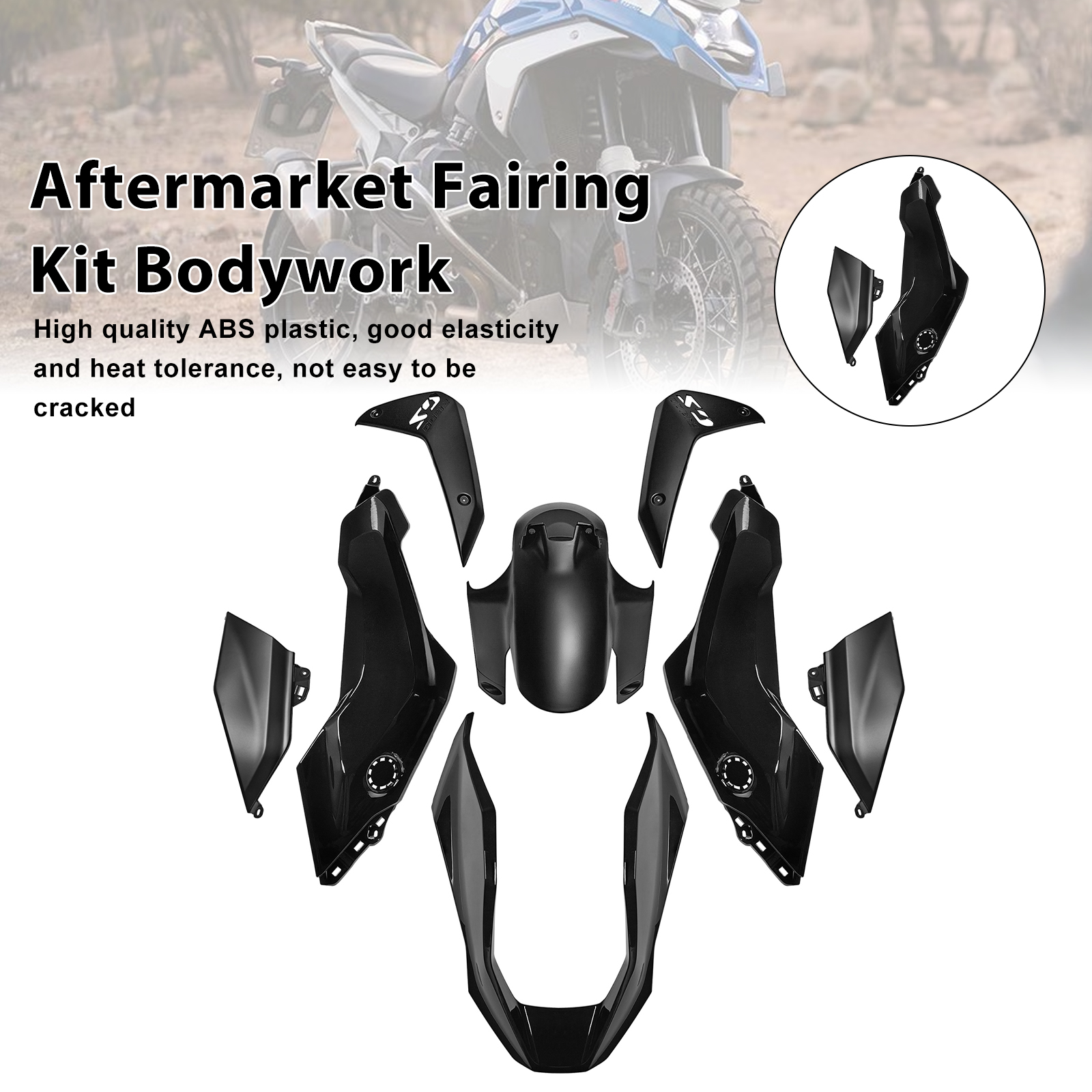 適用於 BMW R1300GS 2024-2025 全車彩繪車殼008-極限超快感