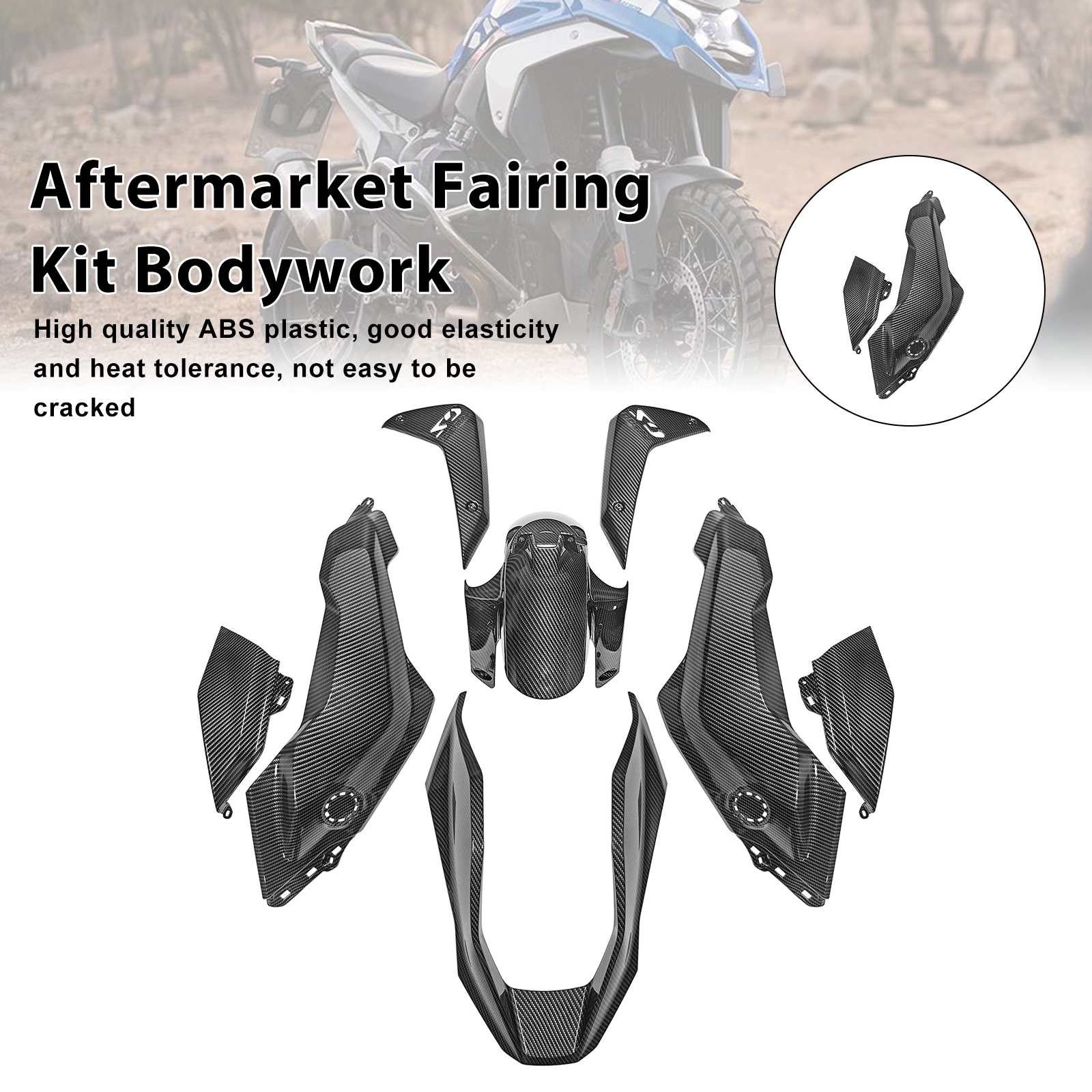 適用於 BMW R1300GS 2024-2025 全車彩繪車殼012-極限超快感