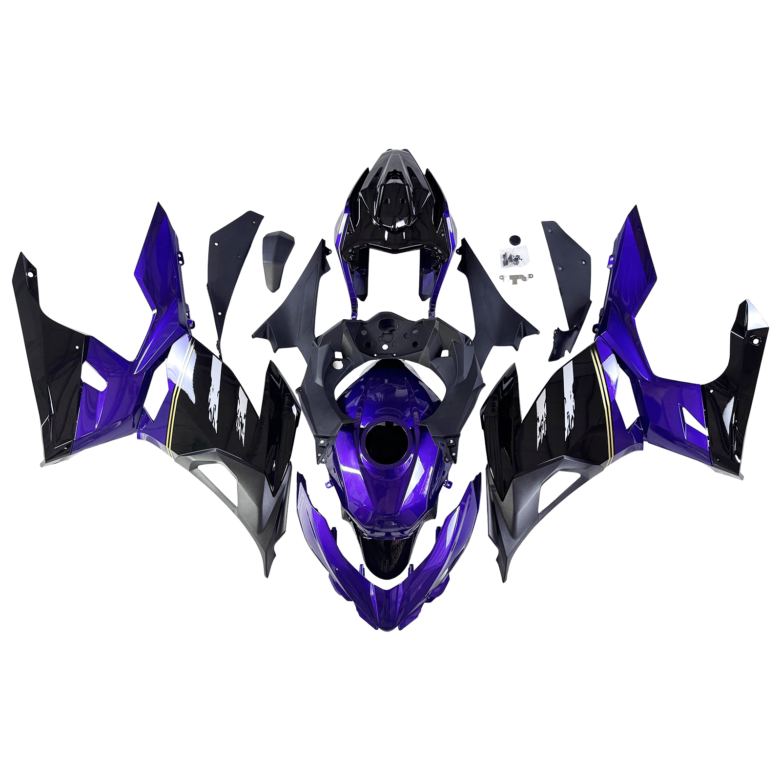 適用於Kawasaki Ninja400-1824全車彩繪車殼186-極限超快感