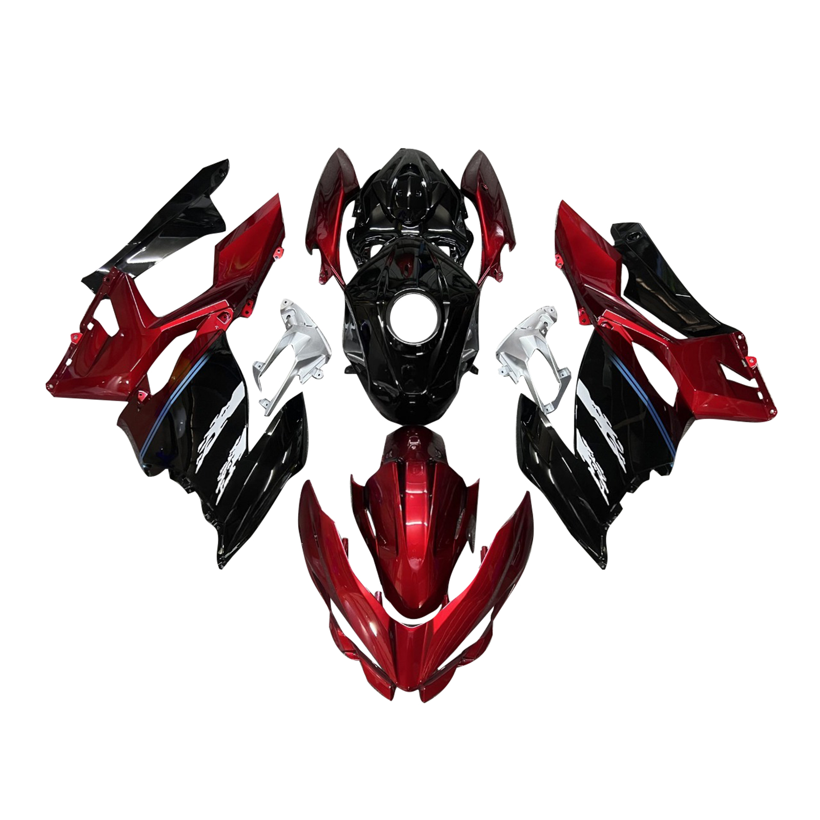 適用於Kawasaki Ninja400-1824全車彩繪車殼187-極限超快感