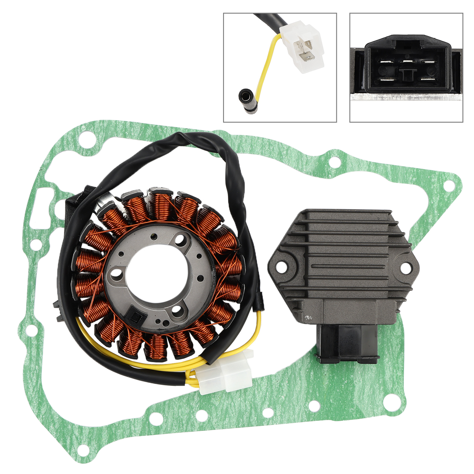 適用於Honda FES250 Foresight 250 1997-2005電盤＋整流器＋墊片組-極限超快感