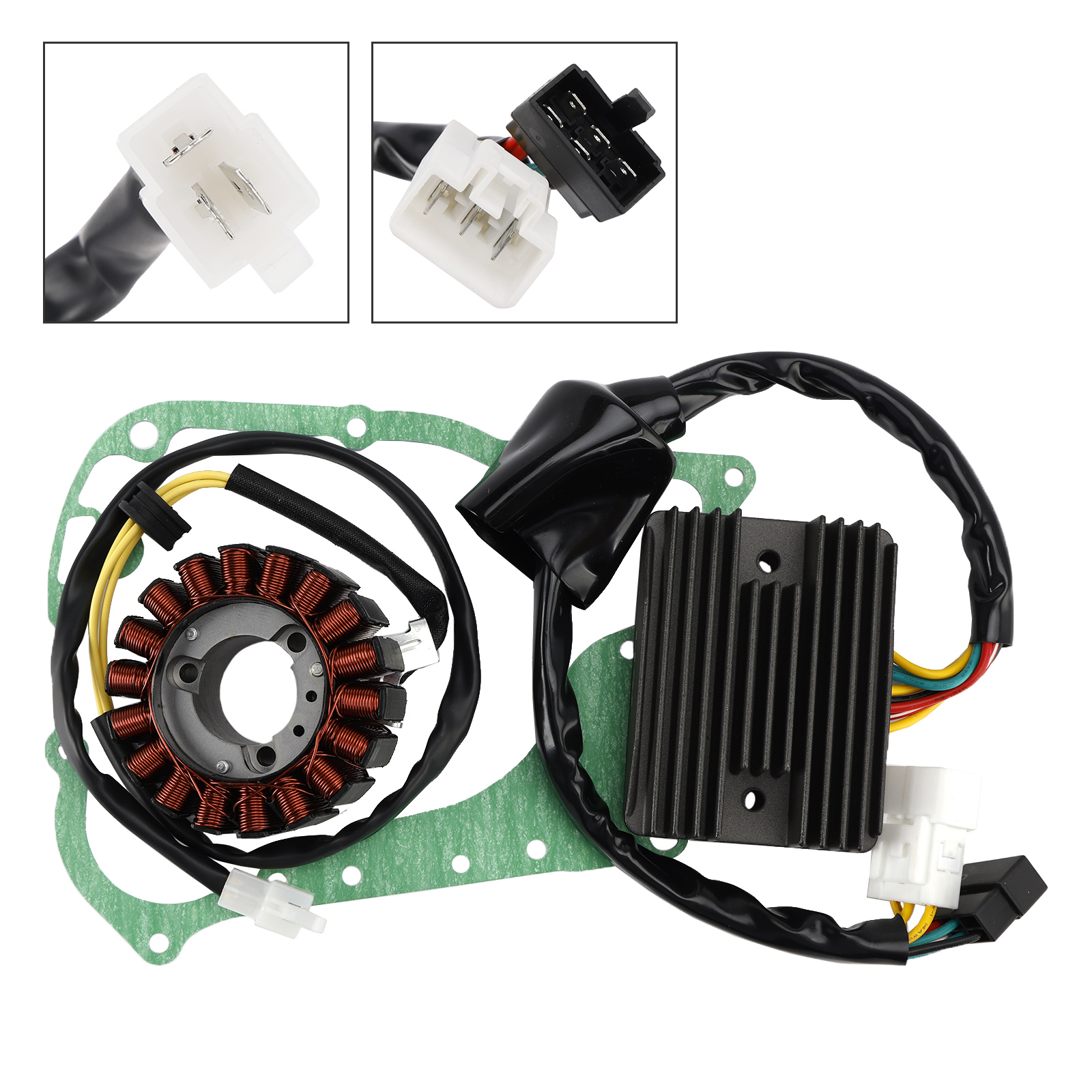 適用於Honda NSS250 Reflex 250 2004-2007電盤＋整流器＋墊片組-極限超快感