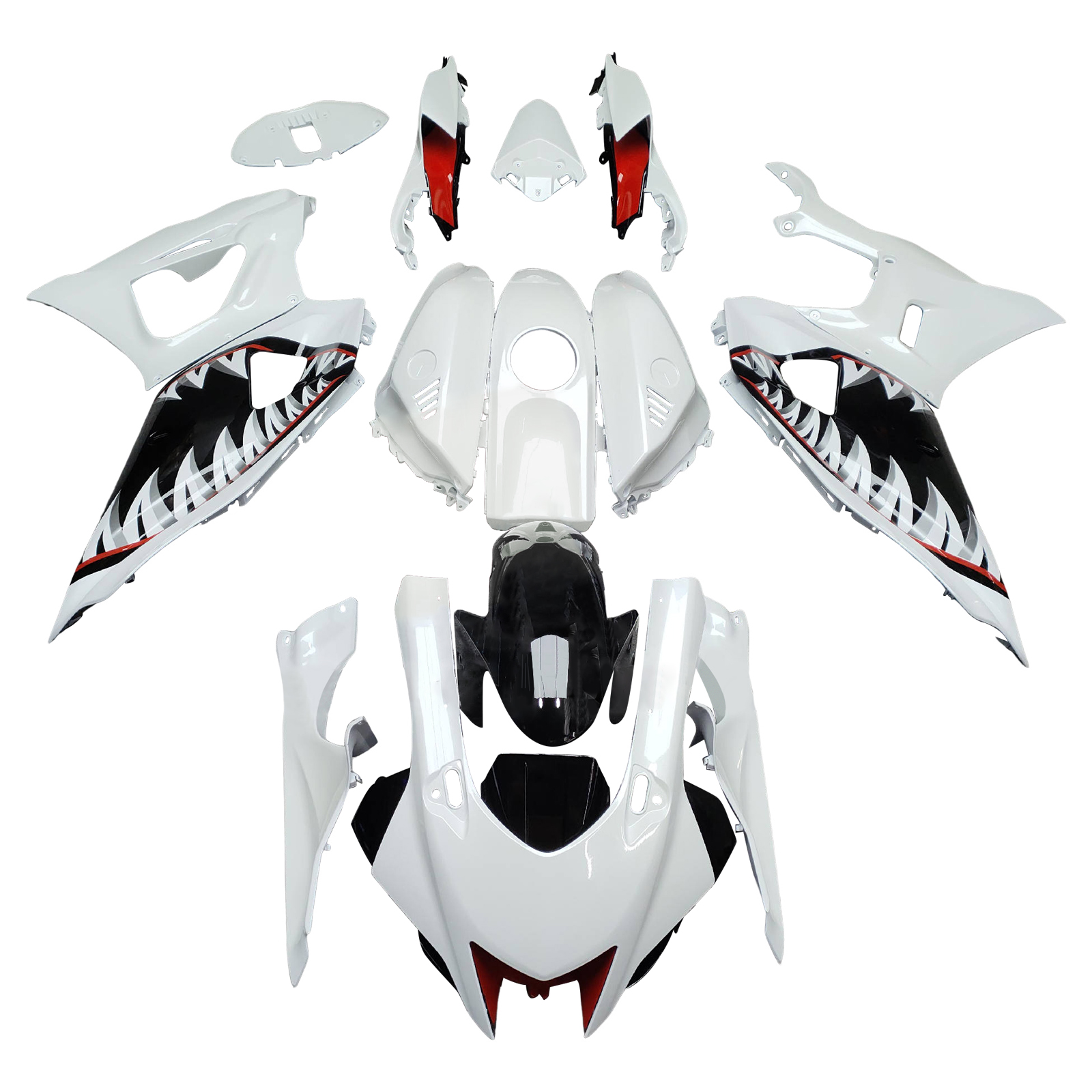 適用於Yamaha YZF-R7 21-25全車彩繪車殼167-極限超快感