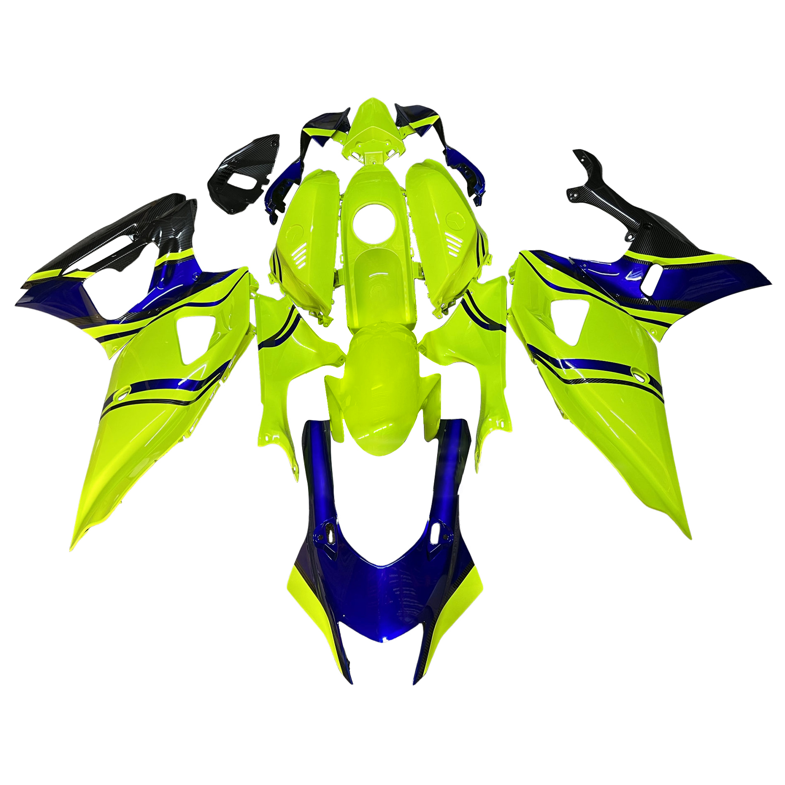 適用於Yamaha YZF-R7 21-25全車彩繪車殼168-極限超快感