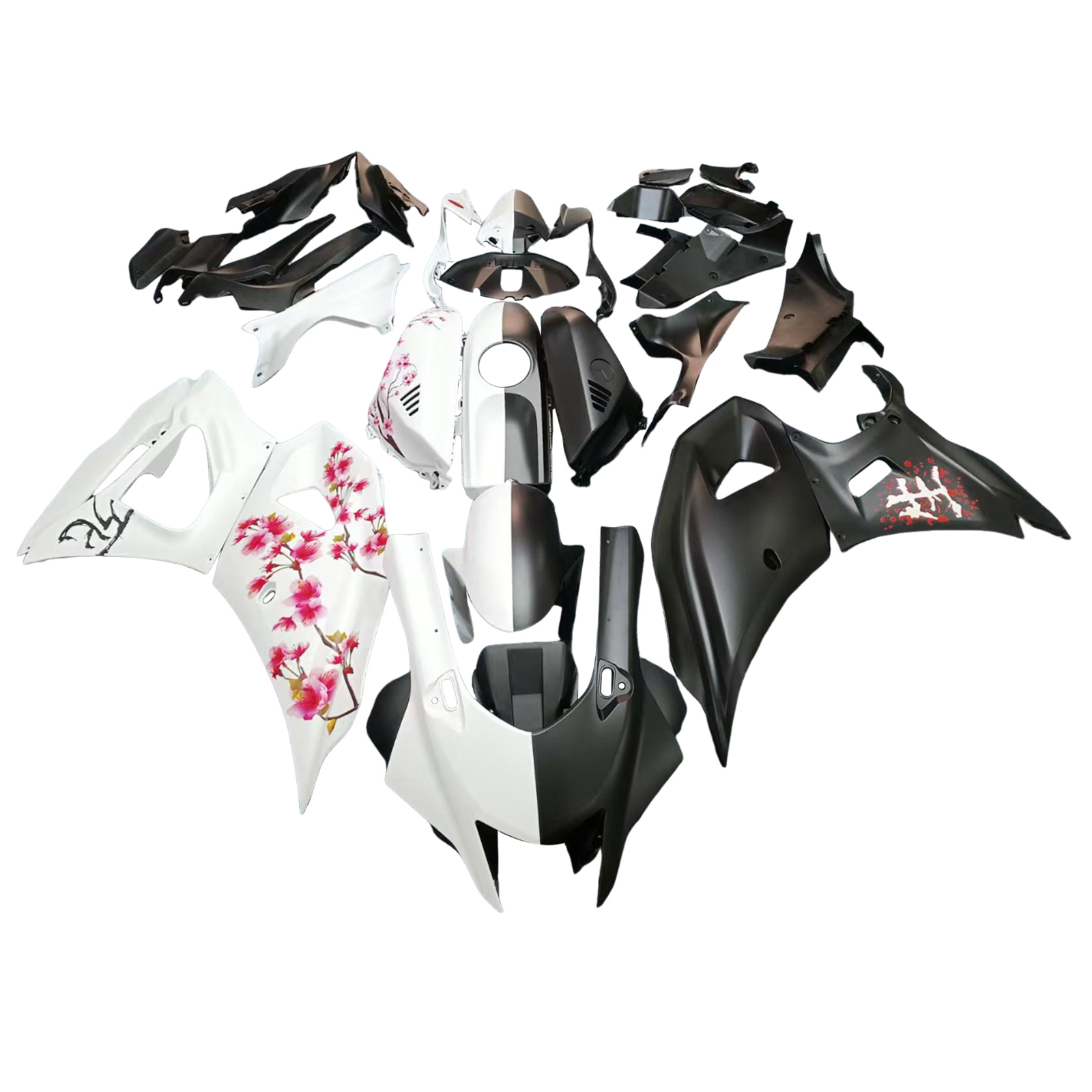 適用於Yamaha YZF-R7 21-25全車彩繪車殼185-極限超快感