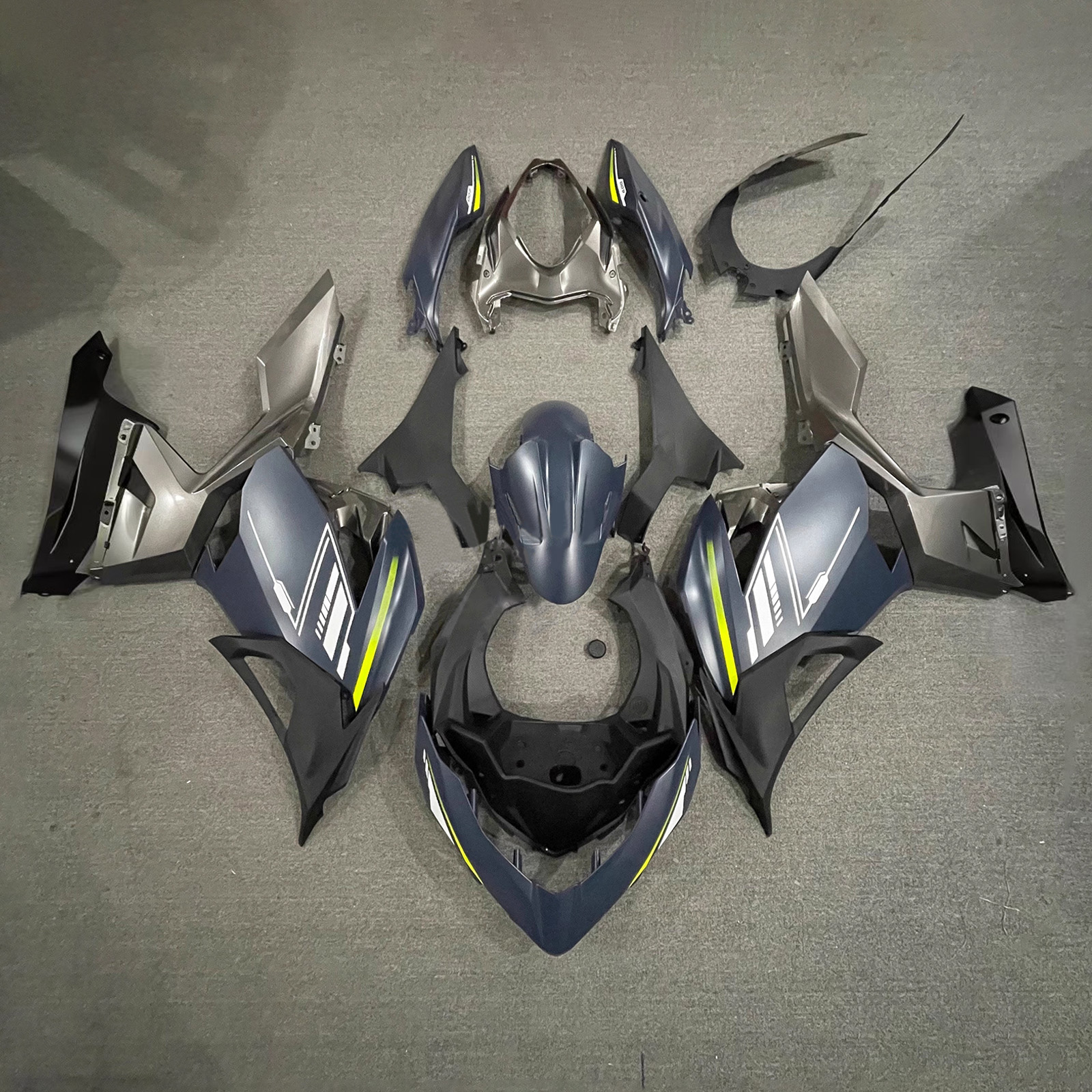 適用於Kawasaki Ninja400-1824全車彩繪車殼220-極限超快感