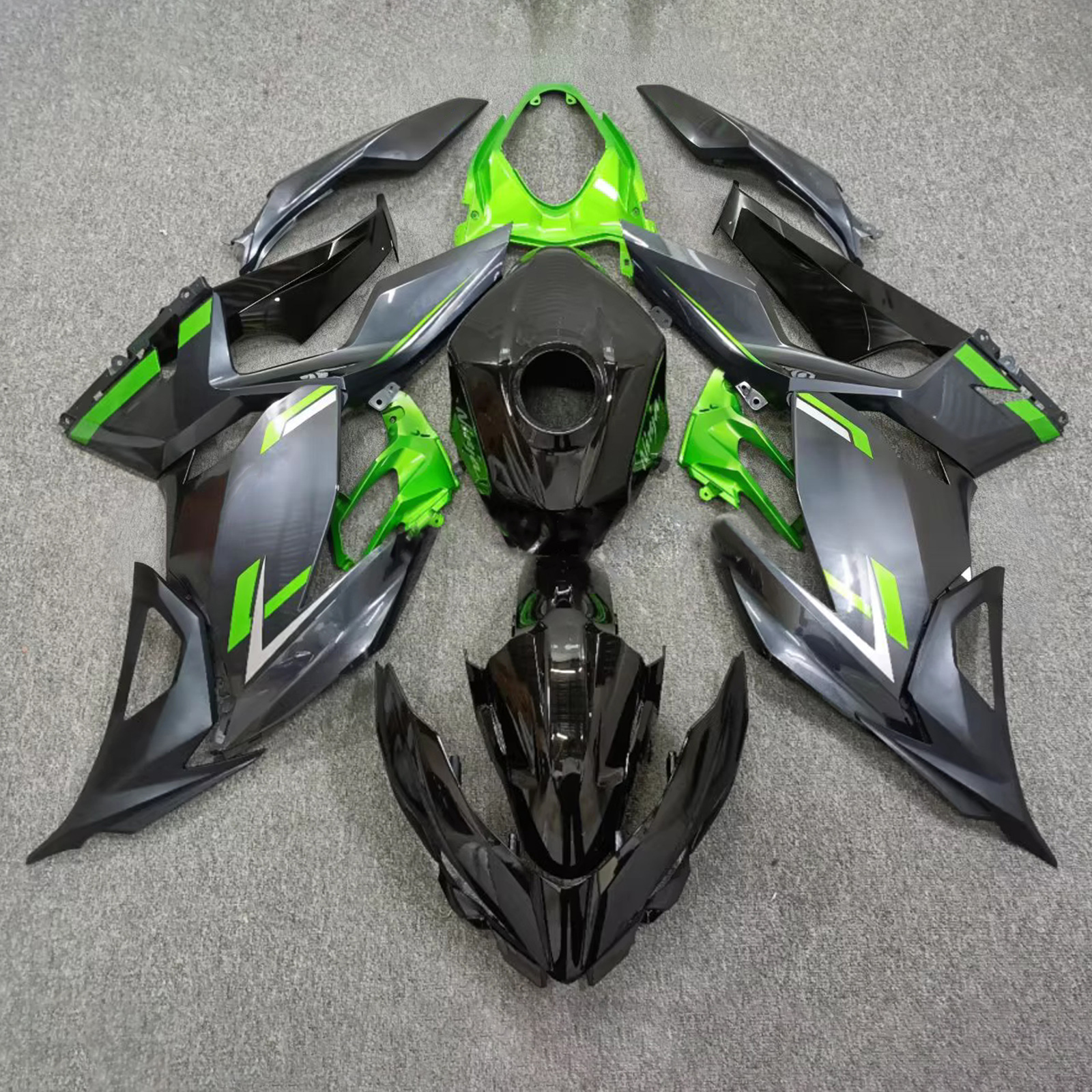 適用於Kawasaki Ninja400-1824全車彩繪車殼221-極限超快感