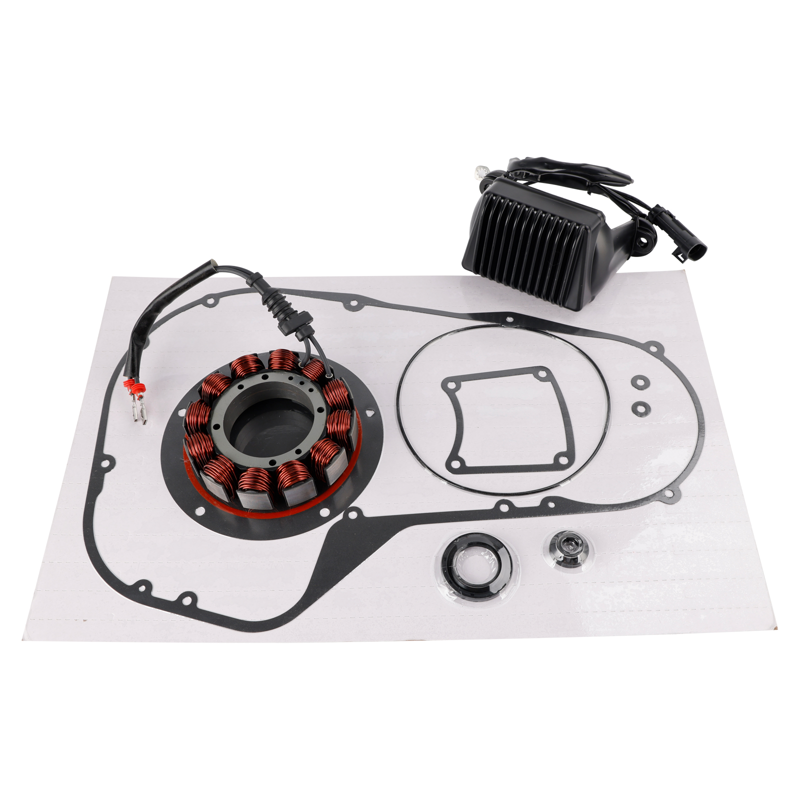 Harley TOURING ELECTRA GLIDE ROAD KING 2004-2005專用電盤+整流器+墊片