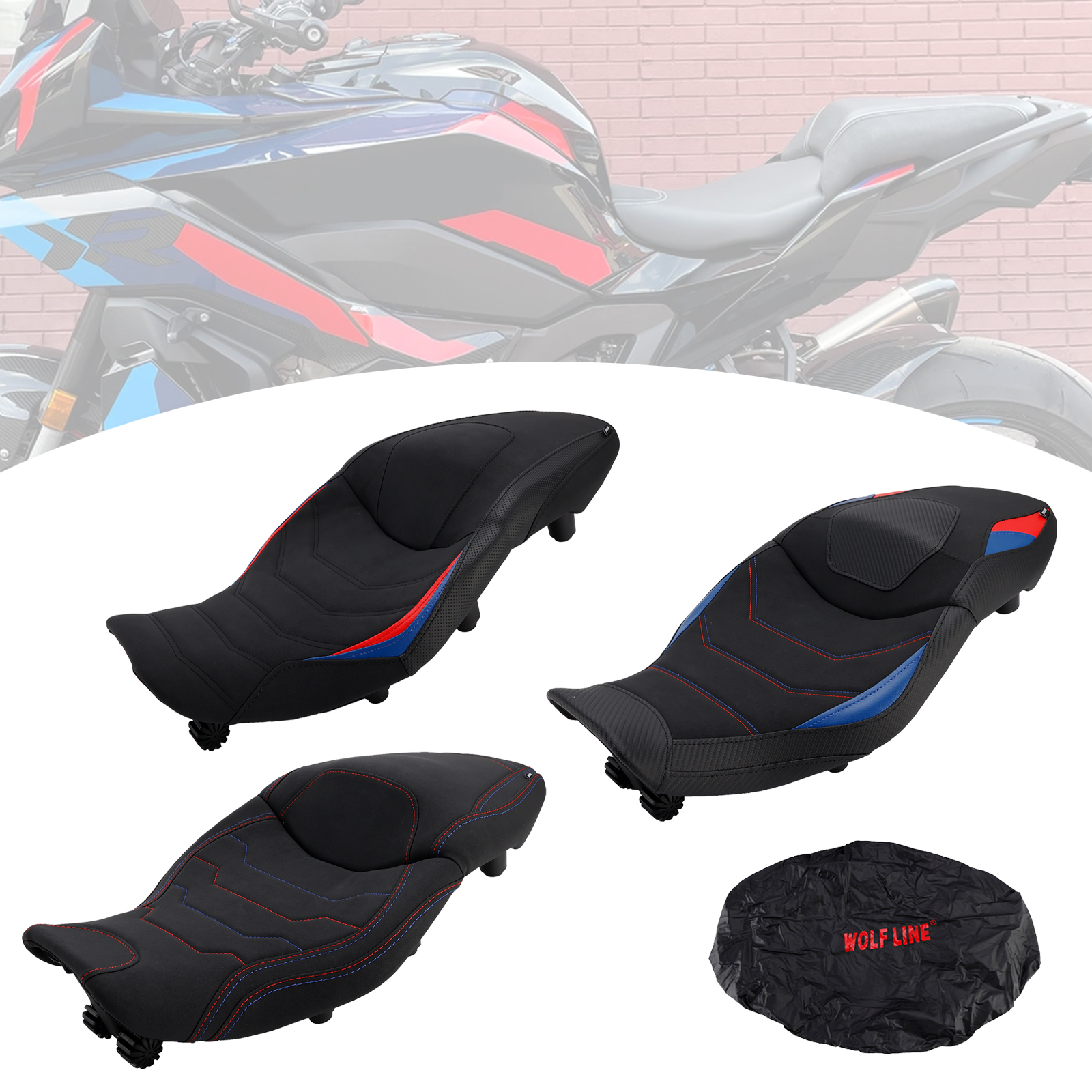 Bmw S1000Xr 20+ M1000Xr專用改裝造型坐墊（降低40MM）-極限超快感
